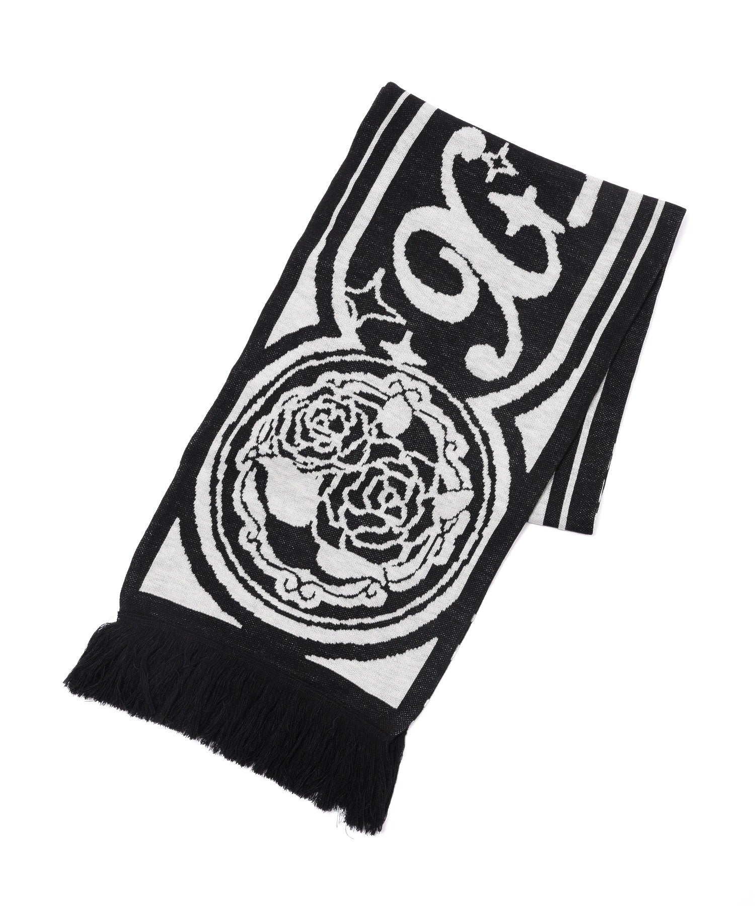 XLARGE ROSE JACQUARD SCARF
