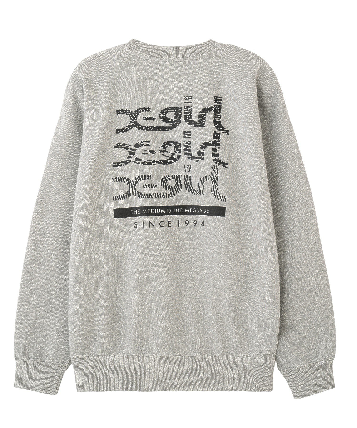 GEOMETRIC MILLS LOGO SWEAT TOP