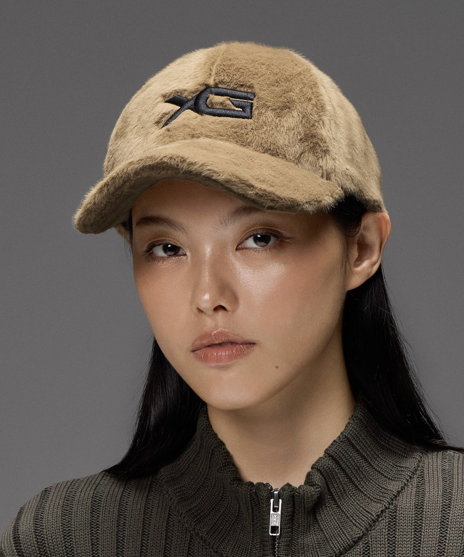 EMBROIDERED XG LOGO FUZZY CAP