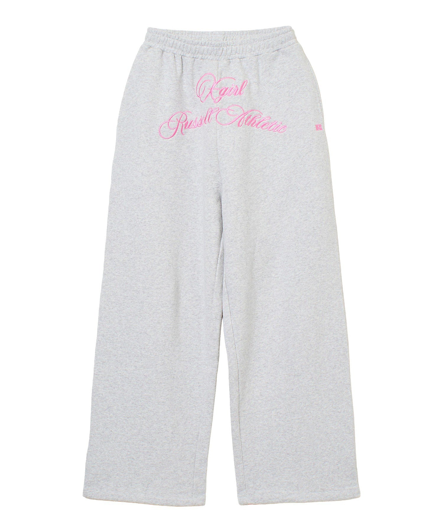 X-girl × Russell SCRIPT LOGO SWEATPANTS