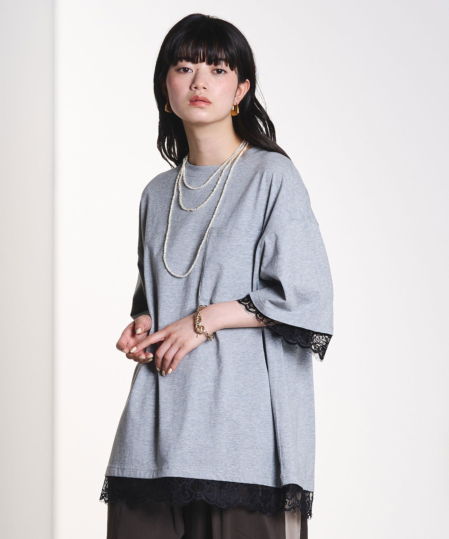 model:163cm 着用サイズ:ONE SIZE