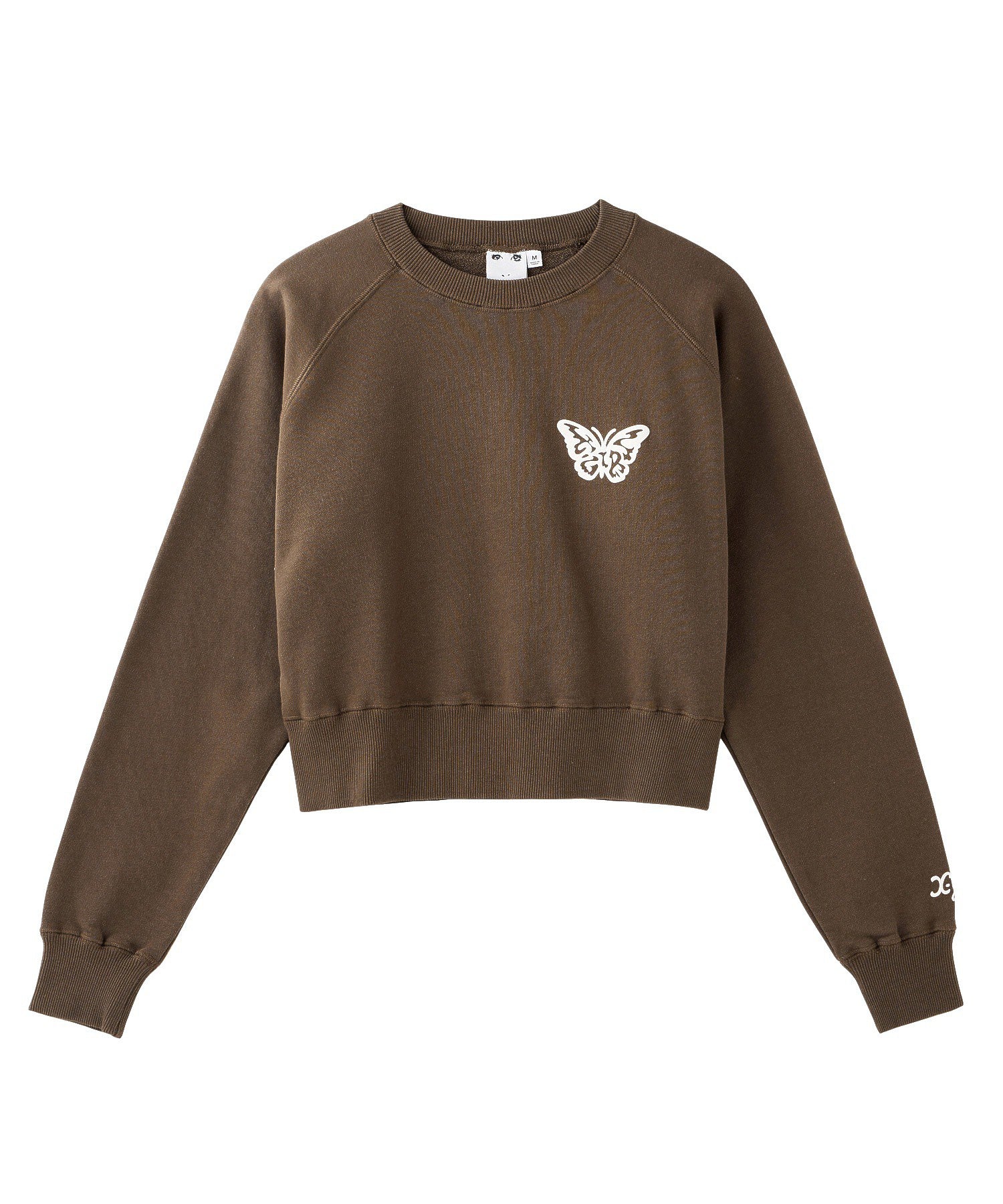 BUTTERFLY RAGLAN COMPACT SWEAT TOP