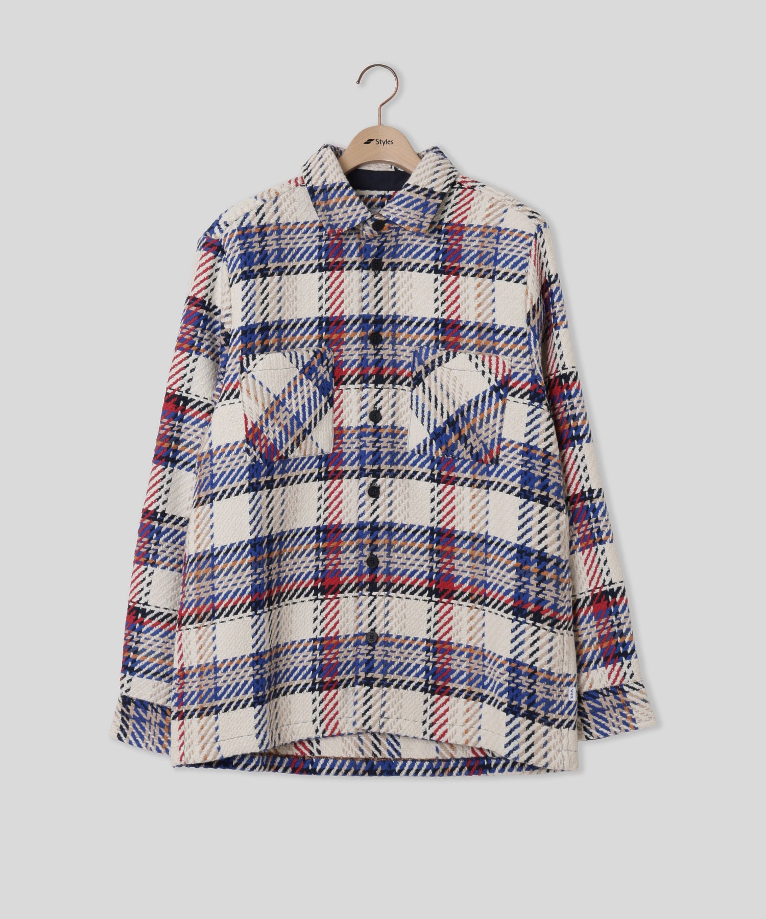 WAX LONDON/ワックスロンドン/WHITING OVERSHIRT AW26-OSH-WHI-CLS-ERE