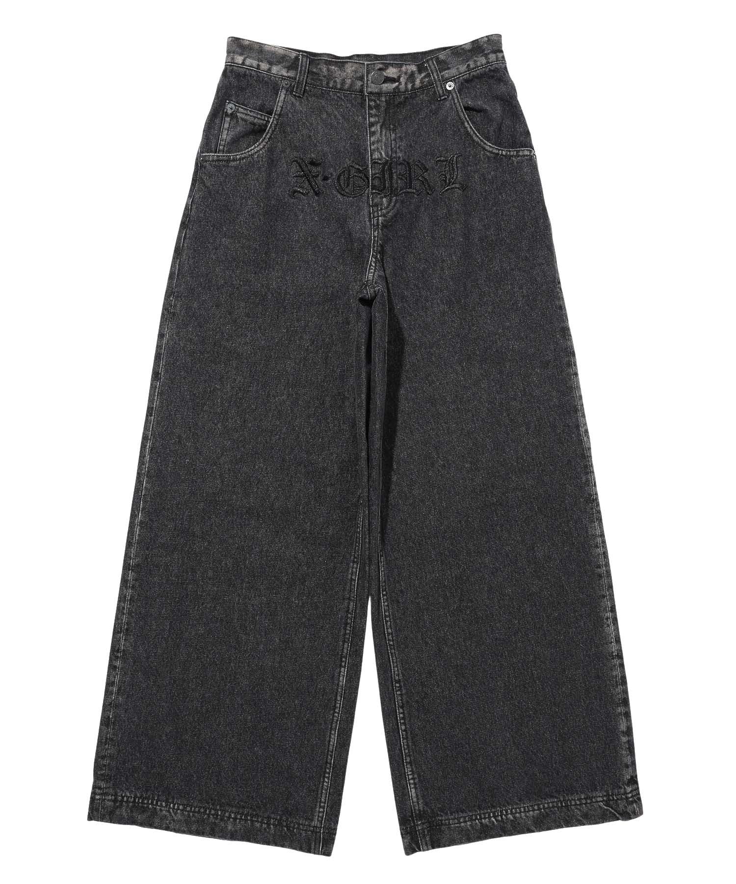 BAGGY DENIM PANTS X-girl