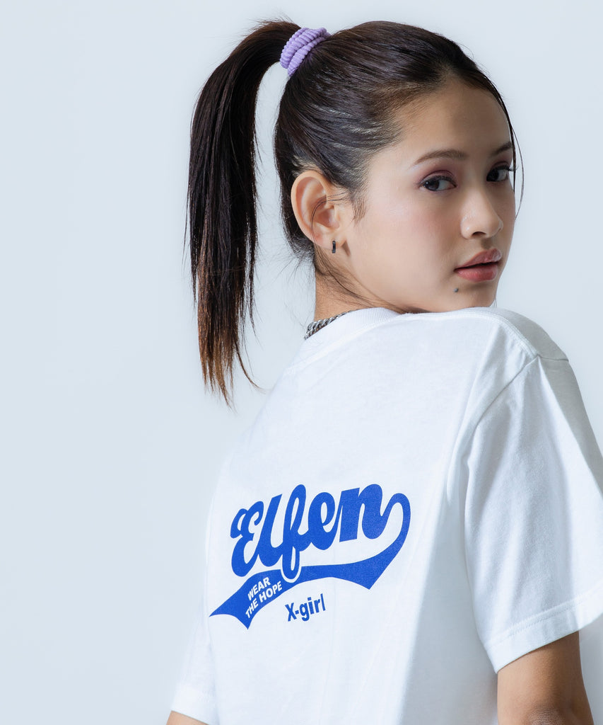 X-girl SPORTS / WEリーグ|C EL S WE FAN GOODS S/S TEE/ちふれAS