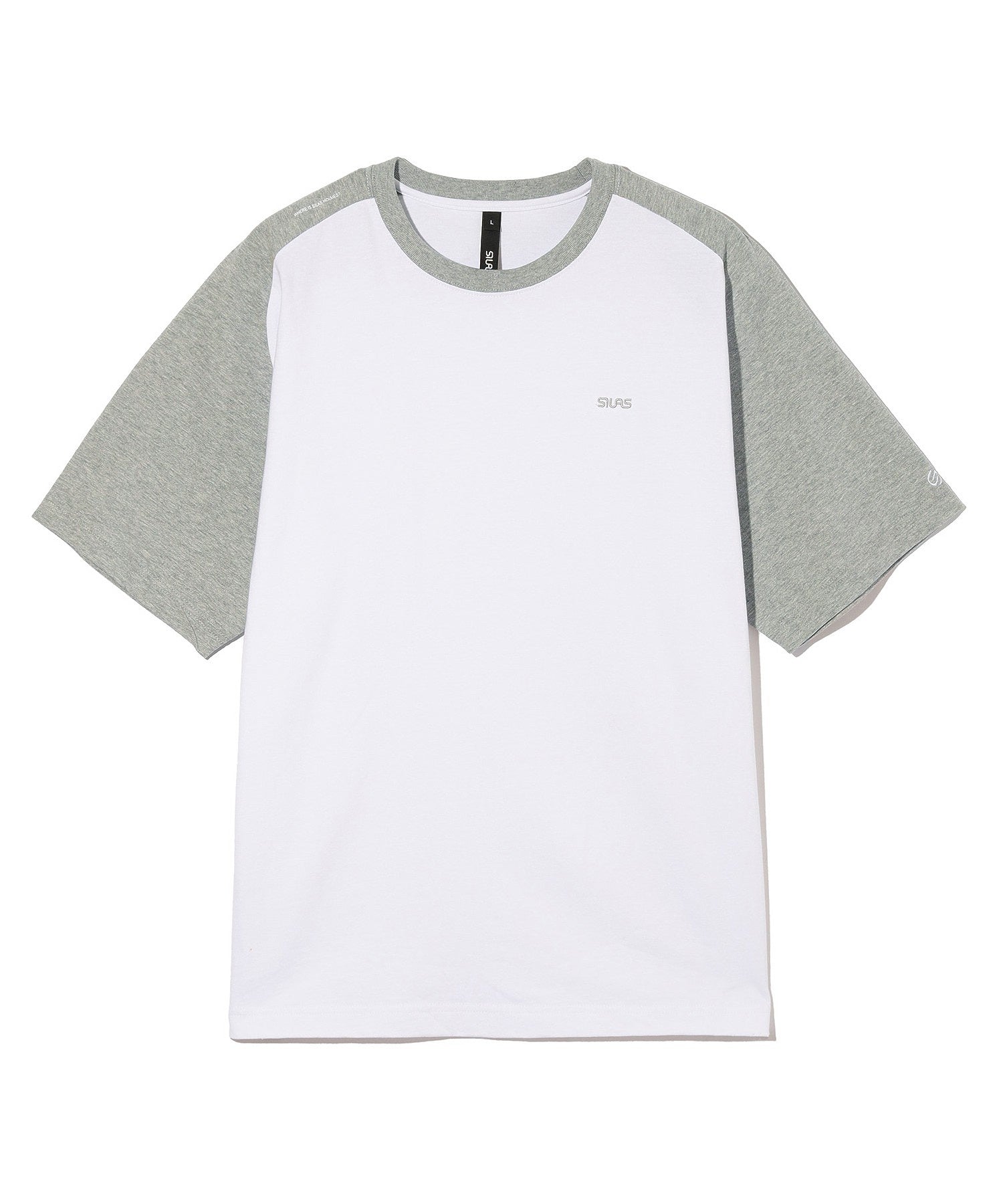 S/S BICOLOR RAGLAN TEE