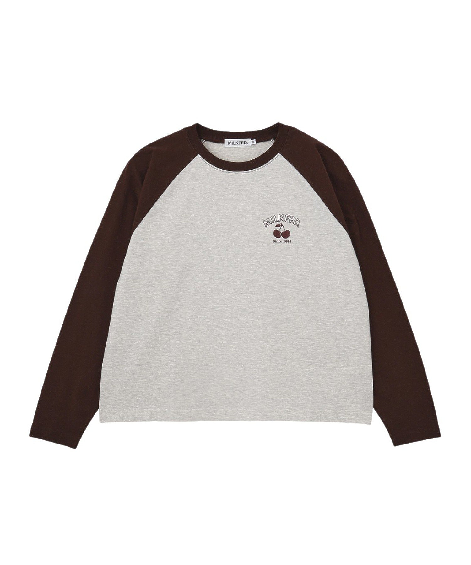 ROUND LOGO GLITTER CHERRY B/B TEE