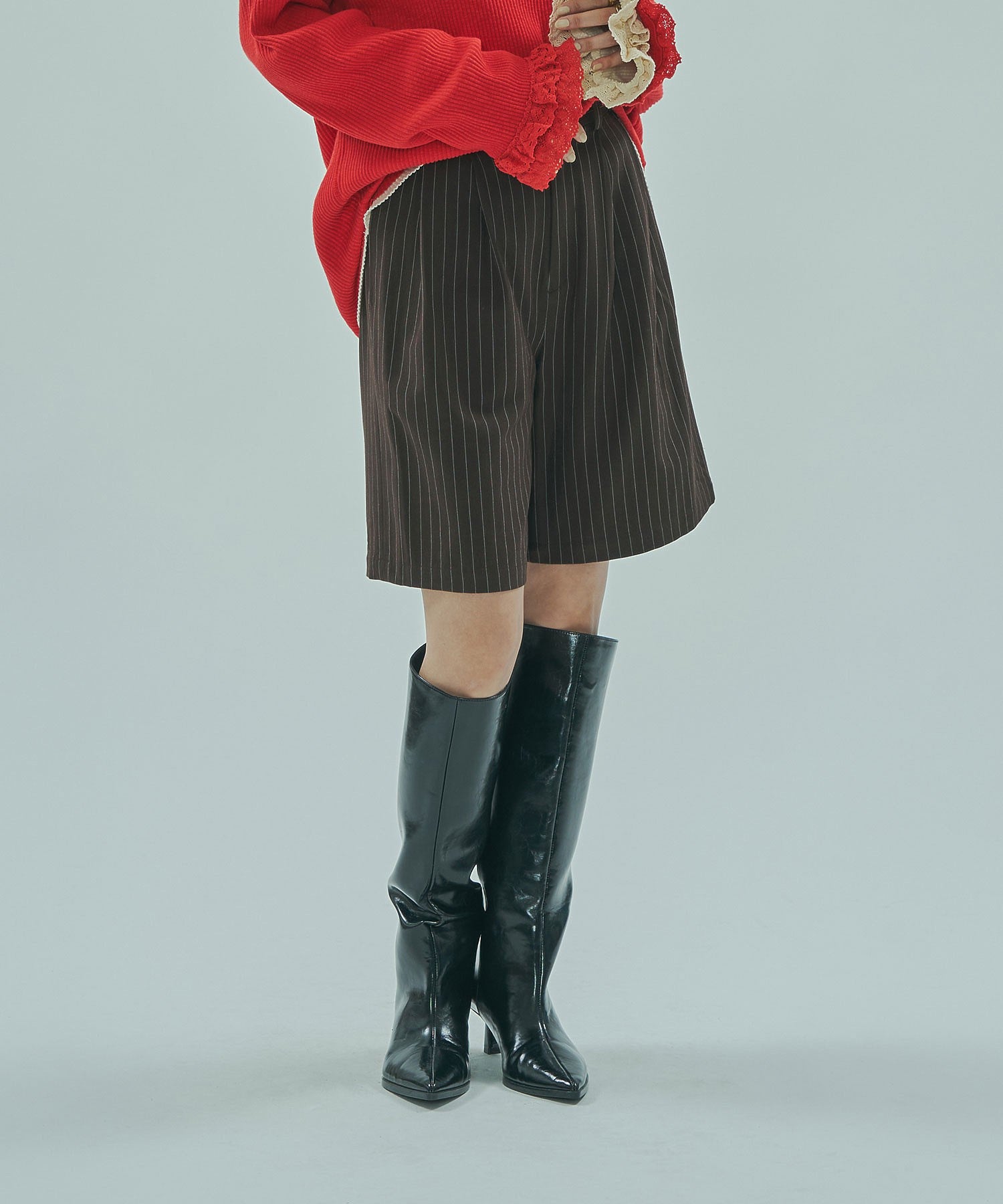model:163cm 着用サイズ:M