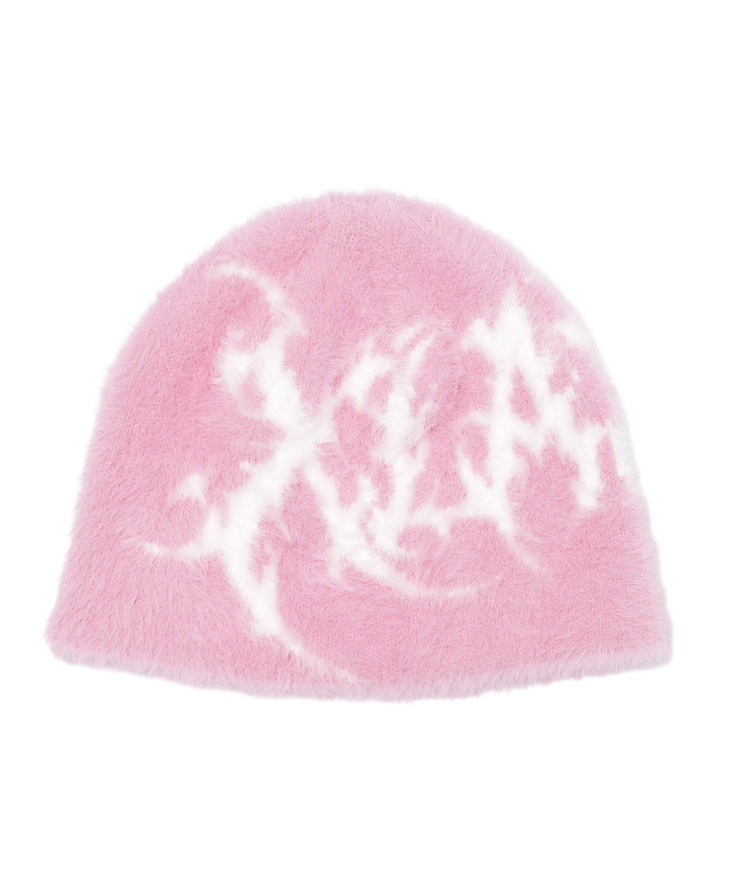 FAUX MOHAIR BEANIE