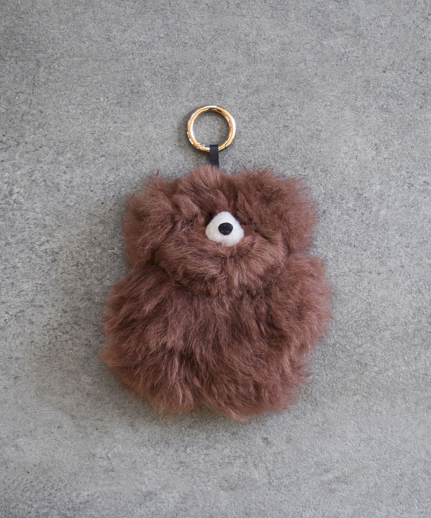 COSY/SMALL BEAR BABY ALPACA KEY RING