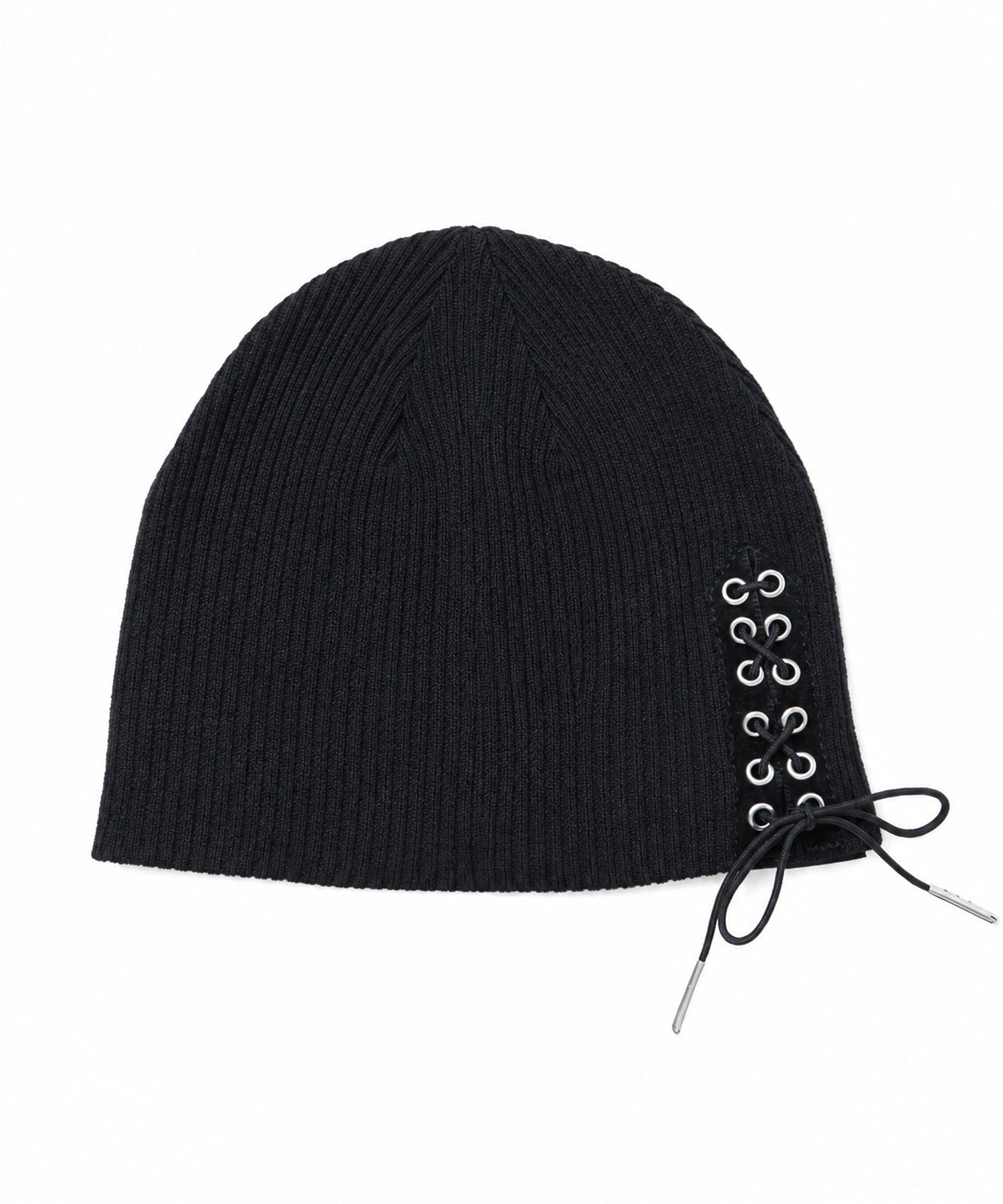 LACE UP BEANIE