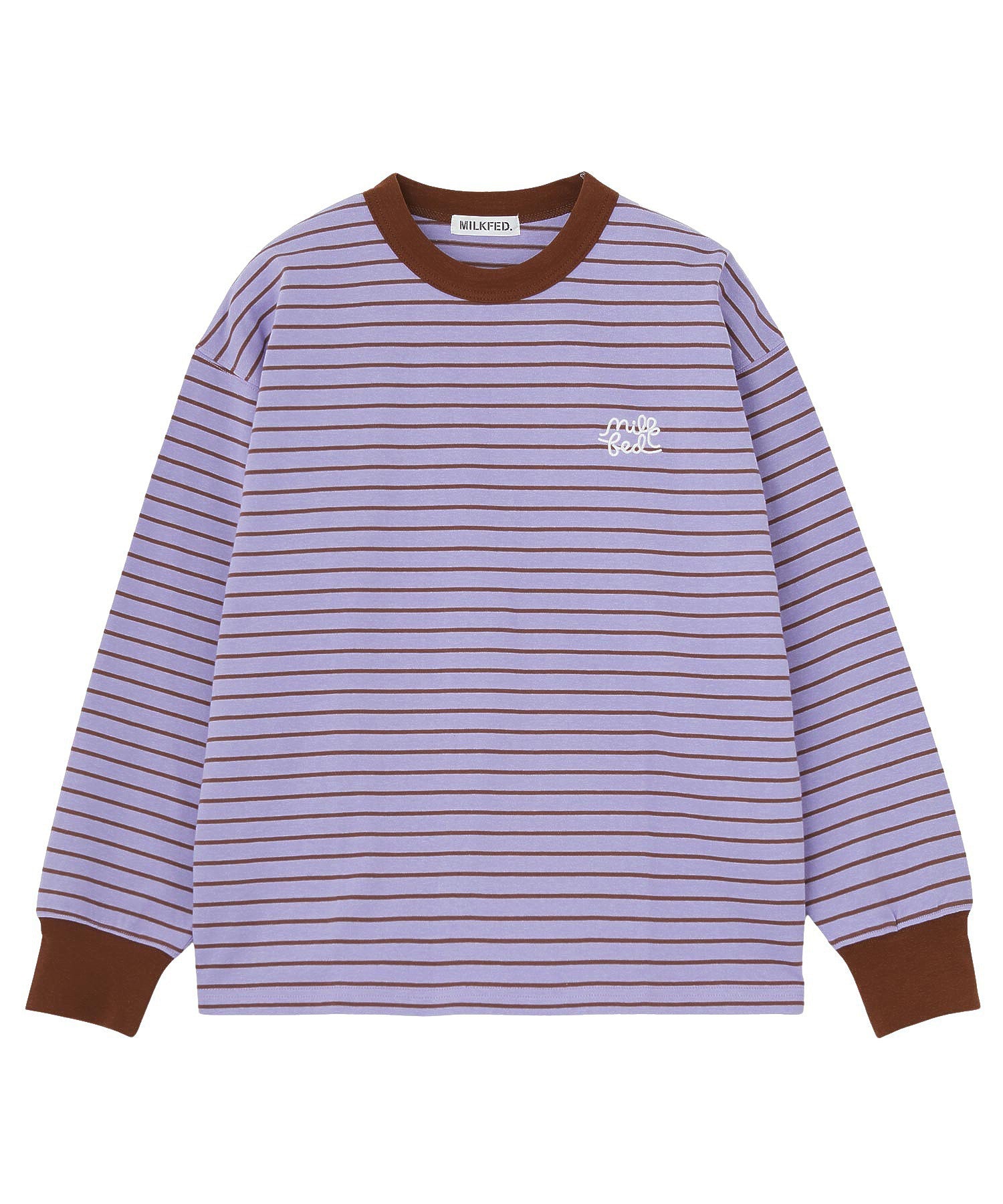 STRIPED L/S TOP
