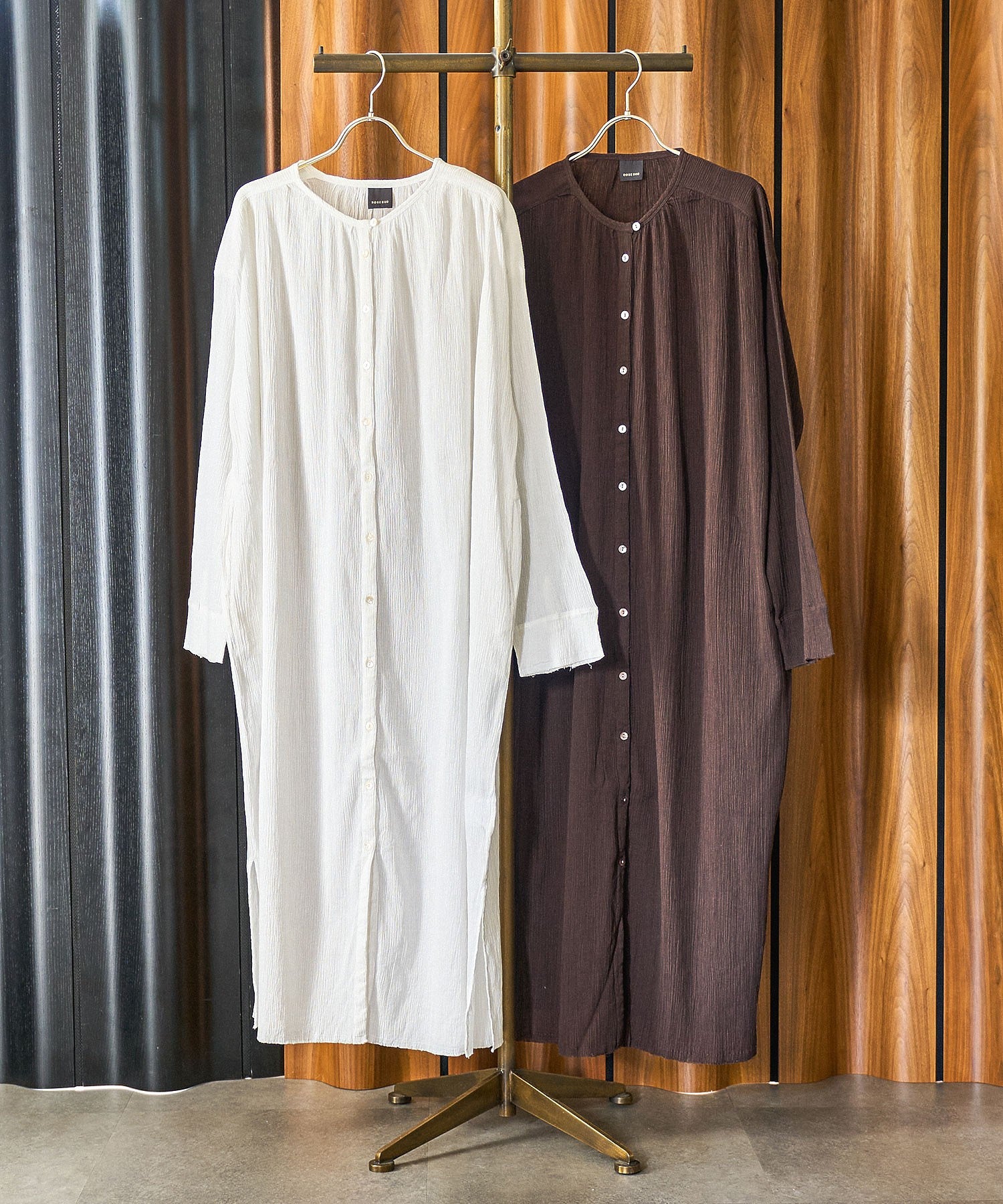 CREPE LONG DRESS