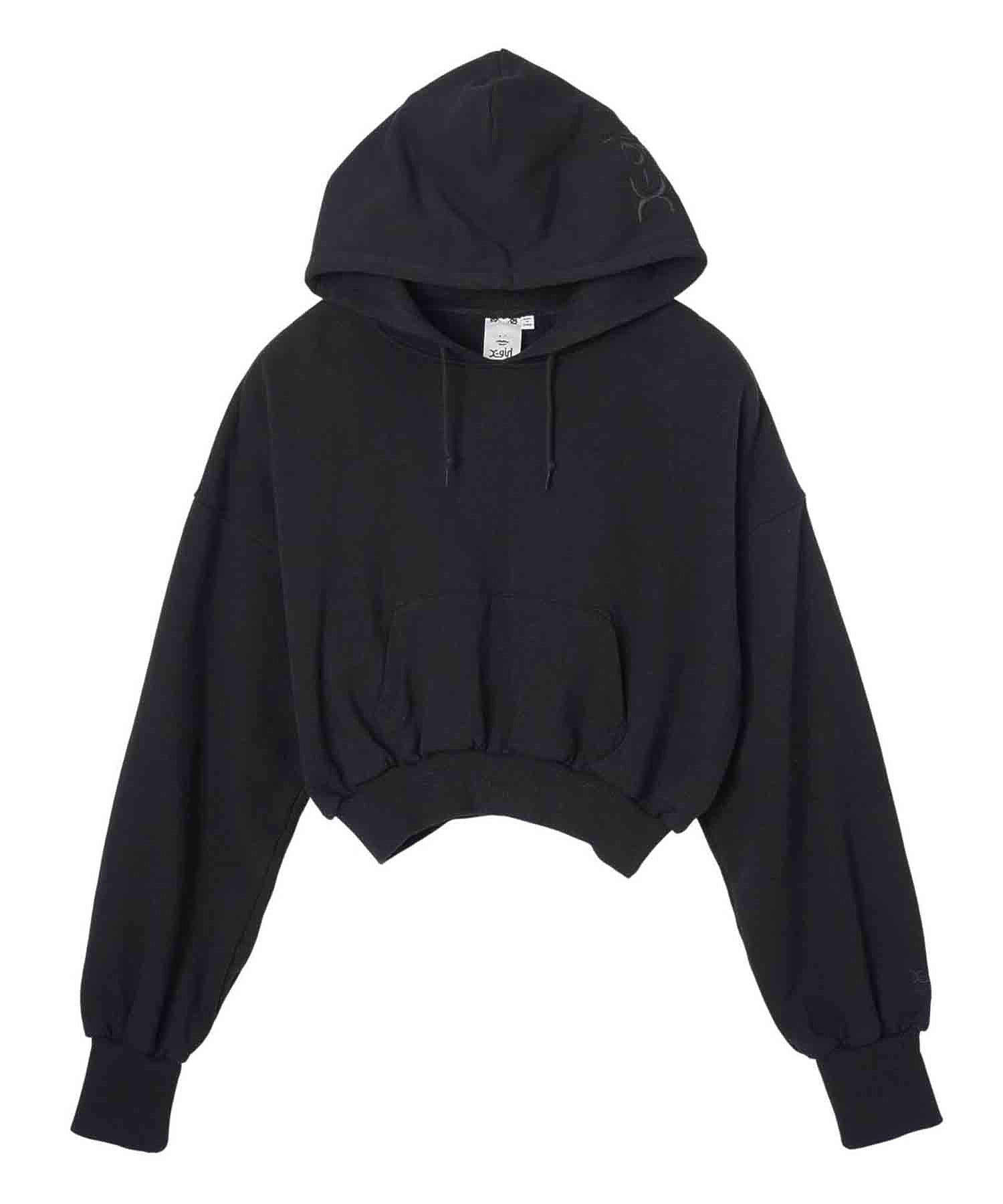 EMBROIDERED MILLS LOGO COMPACT SWEAT HOODIE X-girl