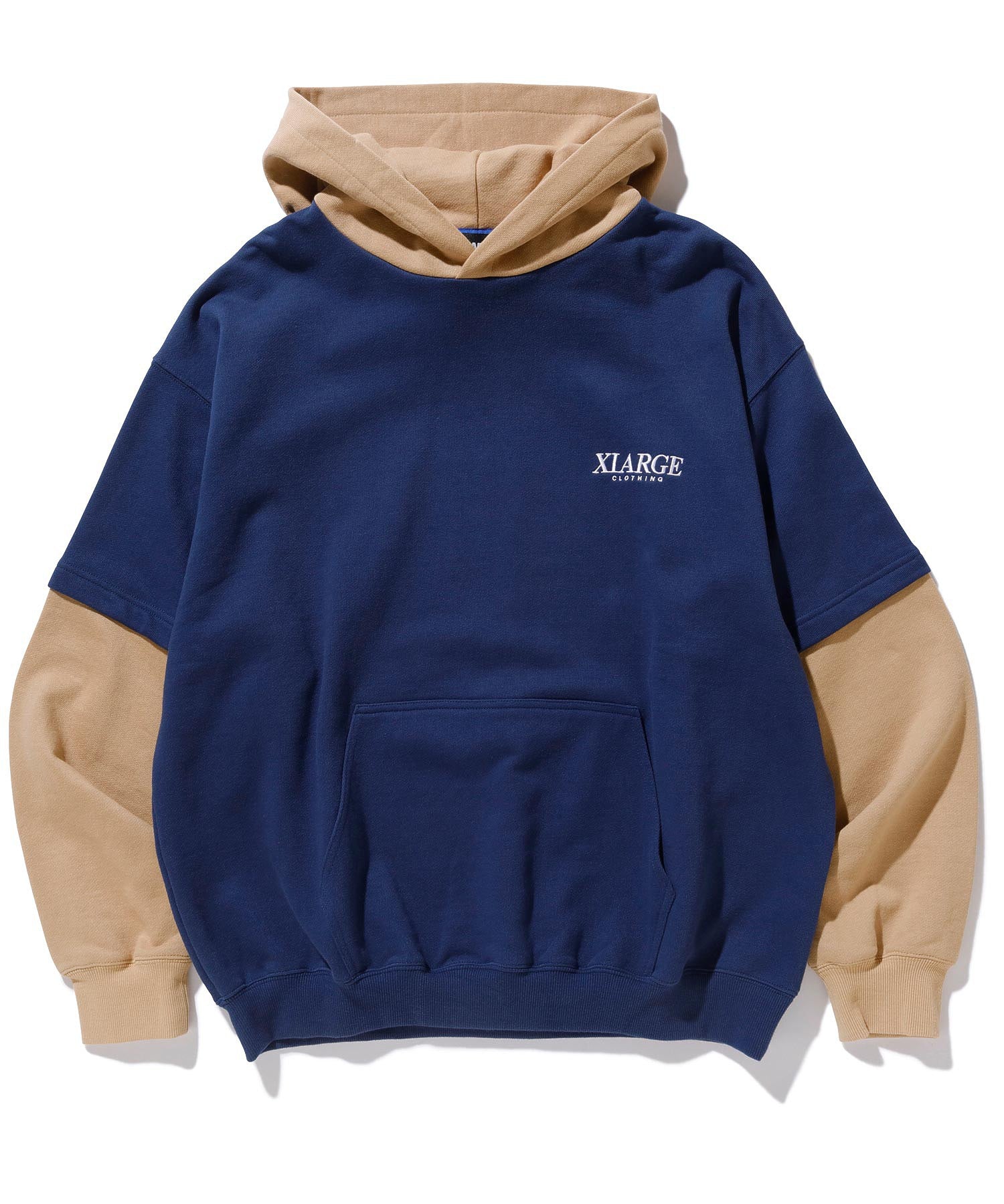 LAYERED HOODED SWEAT XLARGE