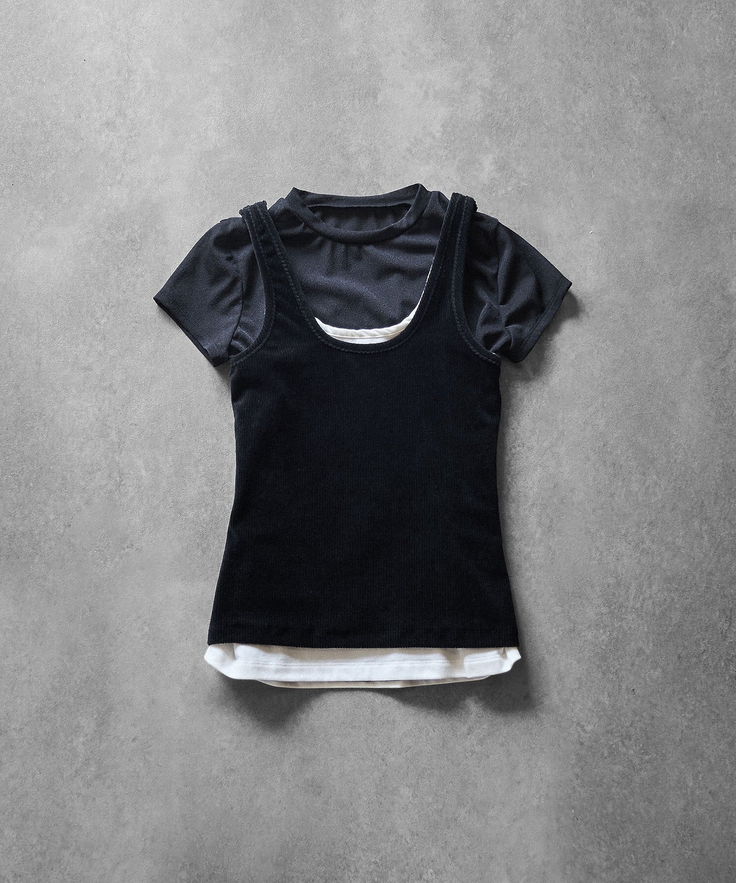 BASICKS/CAMI TEE LAYER TOP