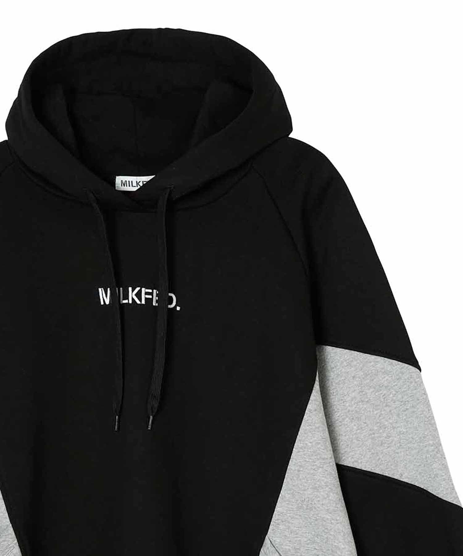 BICOROR SWEAT HOODIE MILKFED.