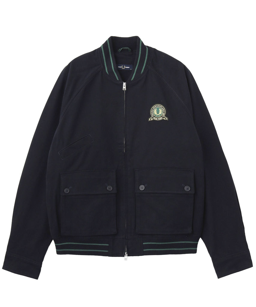 FRED PERRY/フレッドペリー/TENNIS BADGE BOMBER JACKET J1313