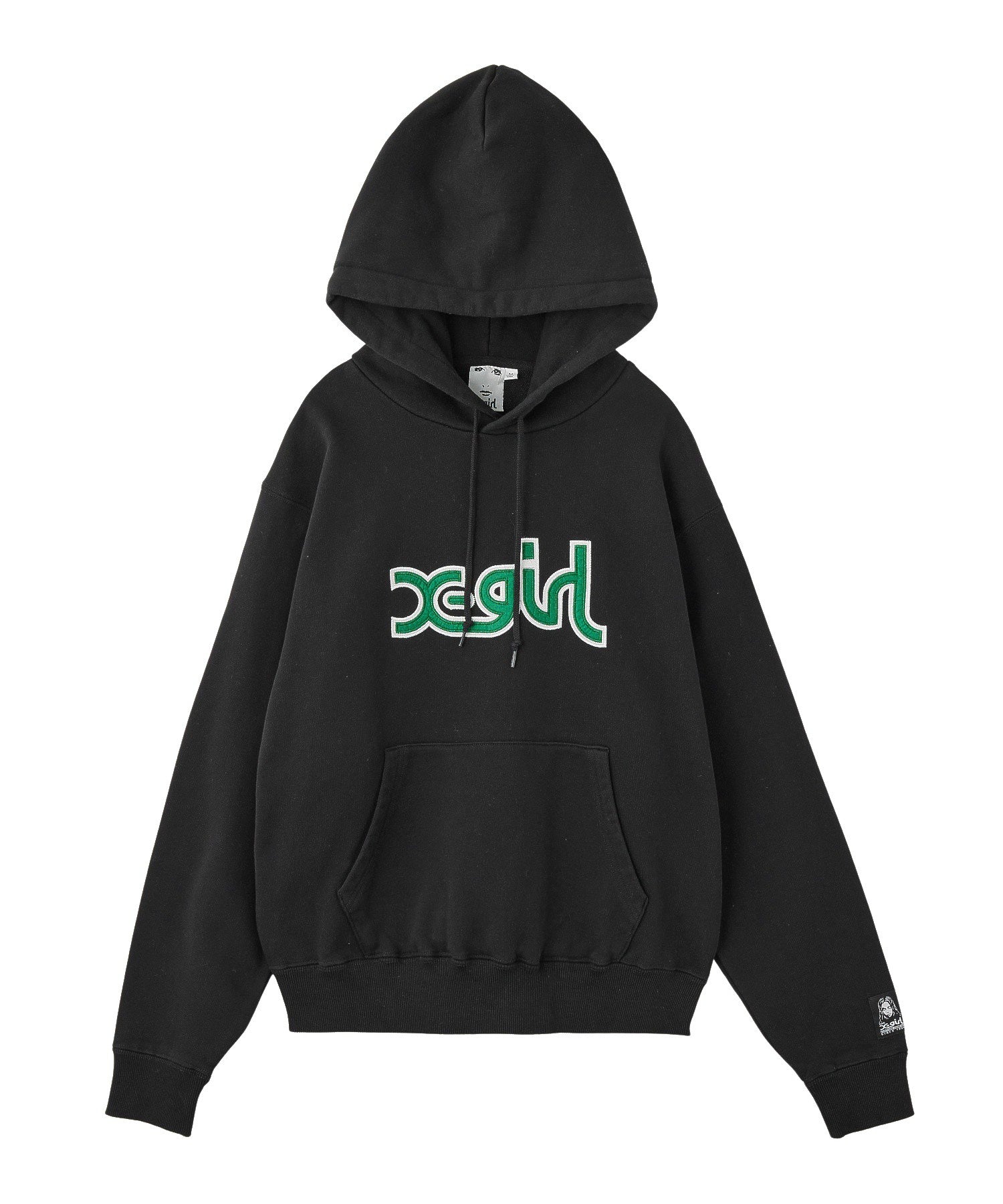 MILLS LOGO LAYERED PATCH SWEAT HOODIE
