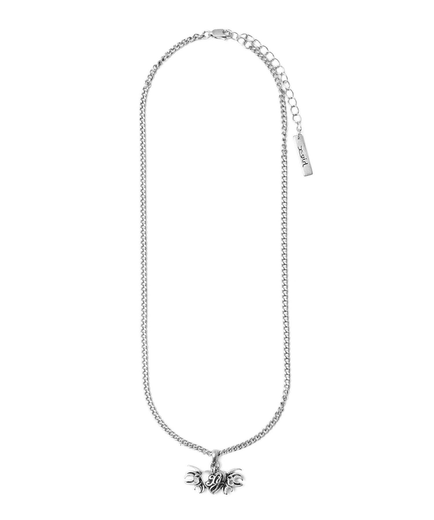 TRIBAL HEART CHARM NECKLACE