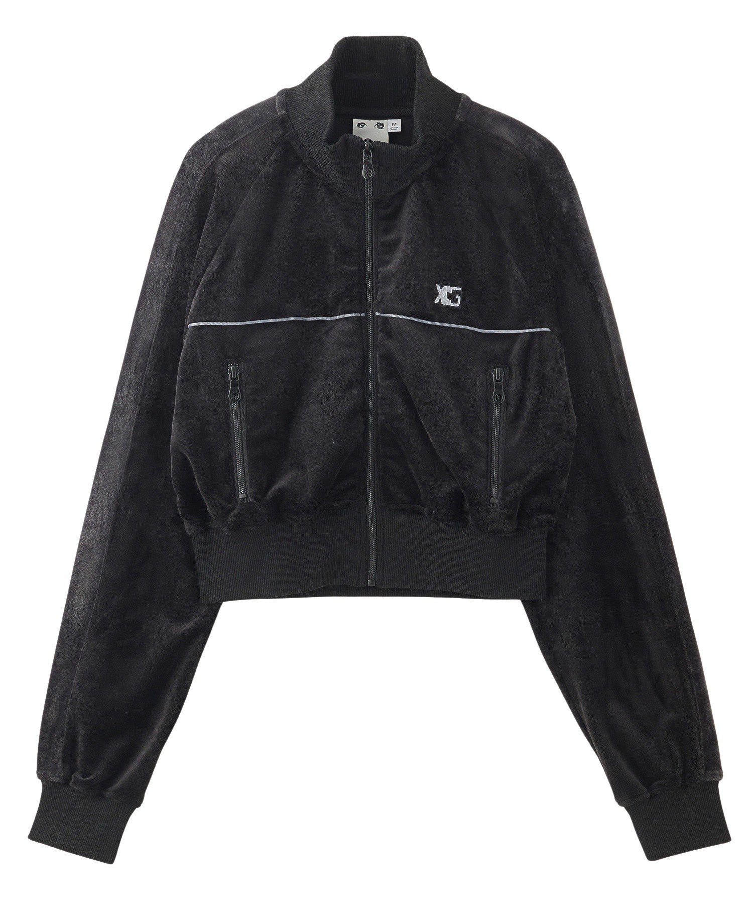 VELOUR COMPACT TRACK JACKET