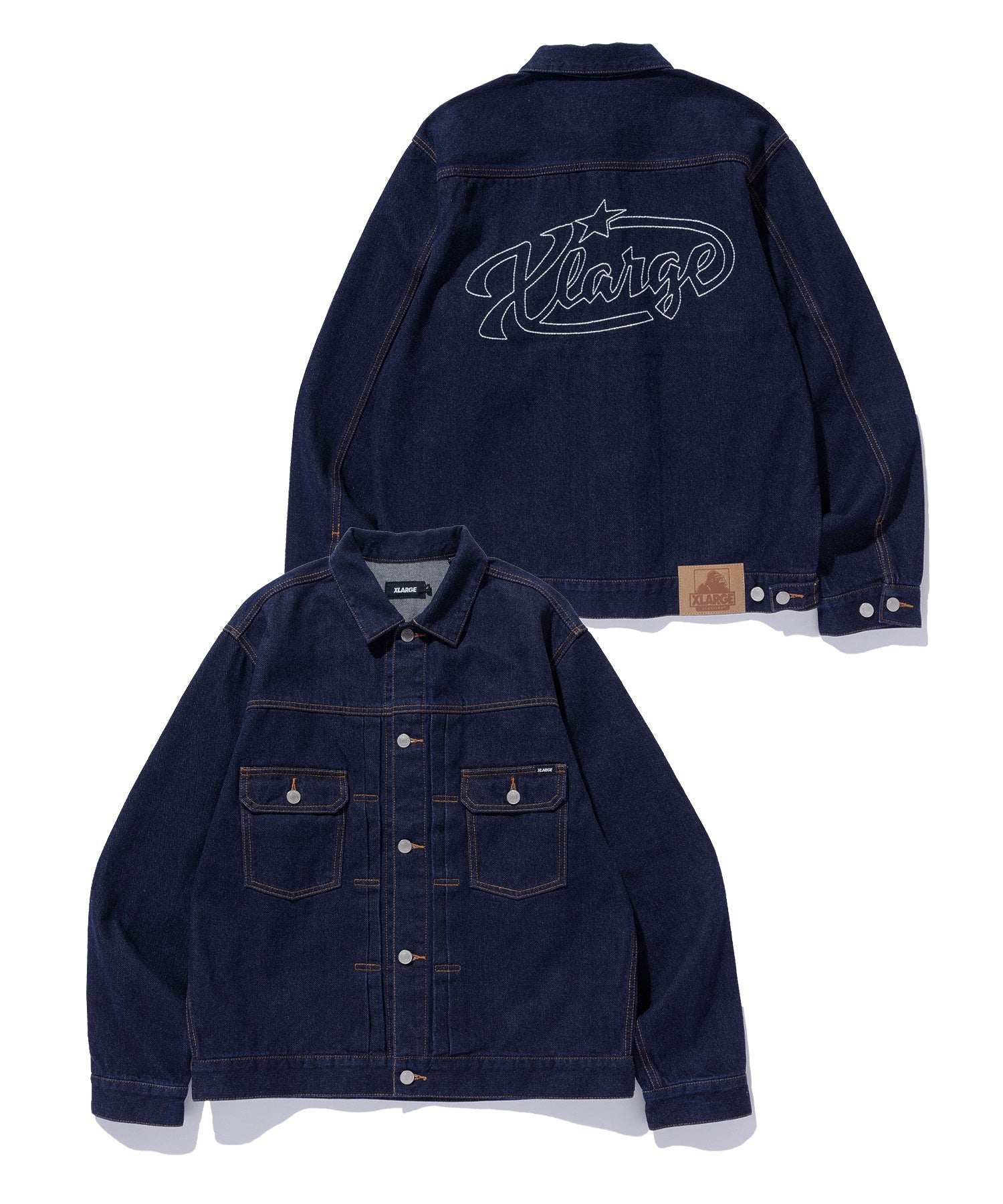 STAR LOGO DENIM JACKET