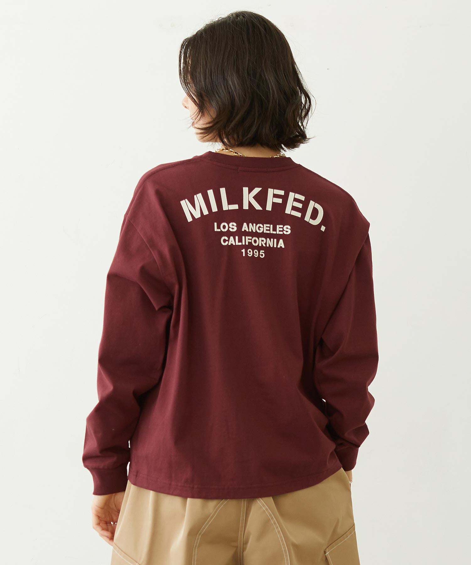 STENCIL ARCH LOGO L/S TEE