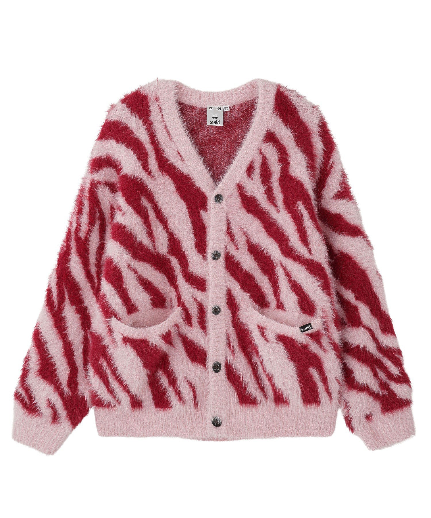 ZEBRA KNIT CARDIGAN