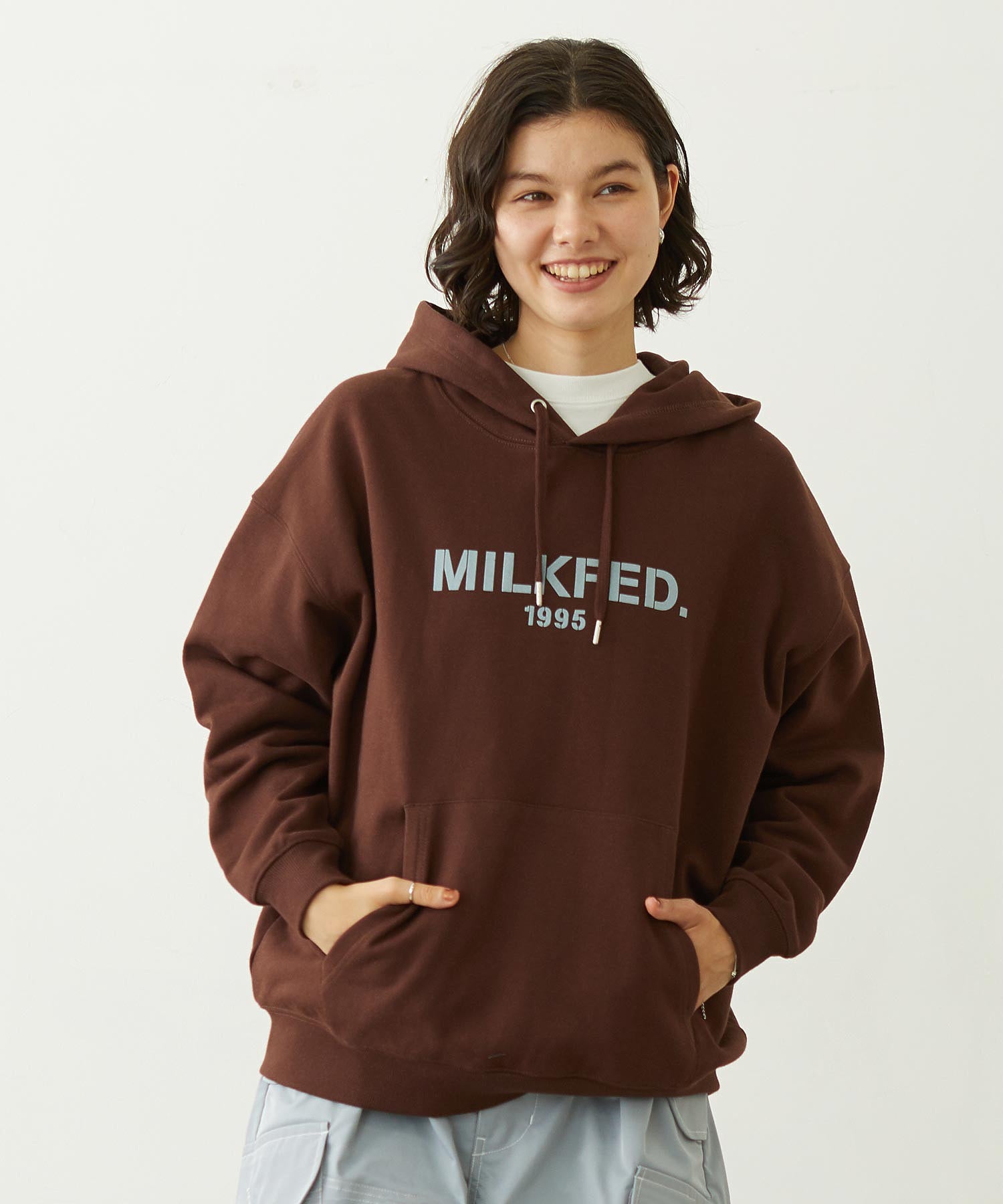 STENCIL LOGO SWEAT HOODIE