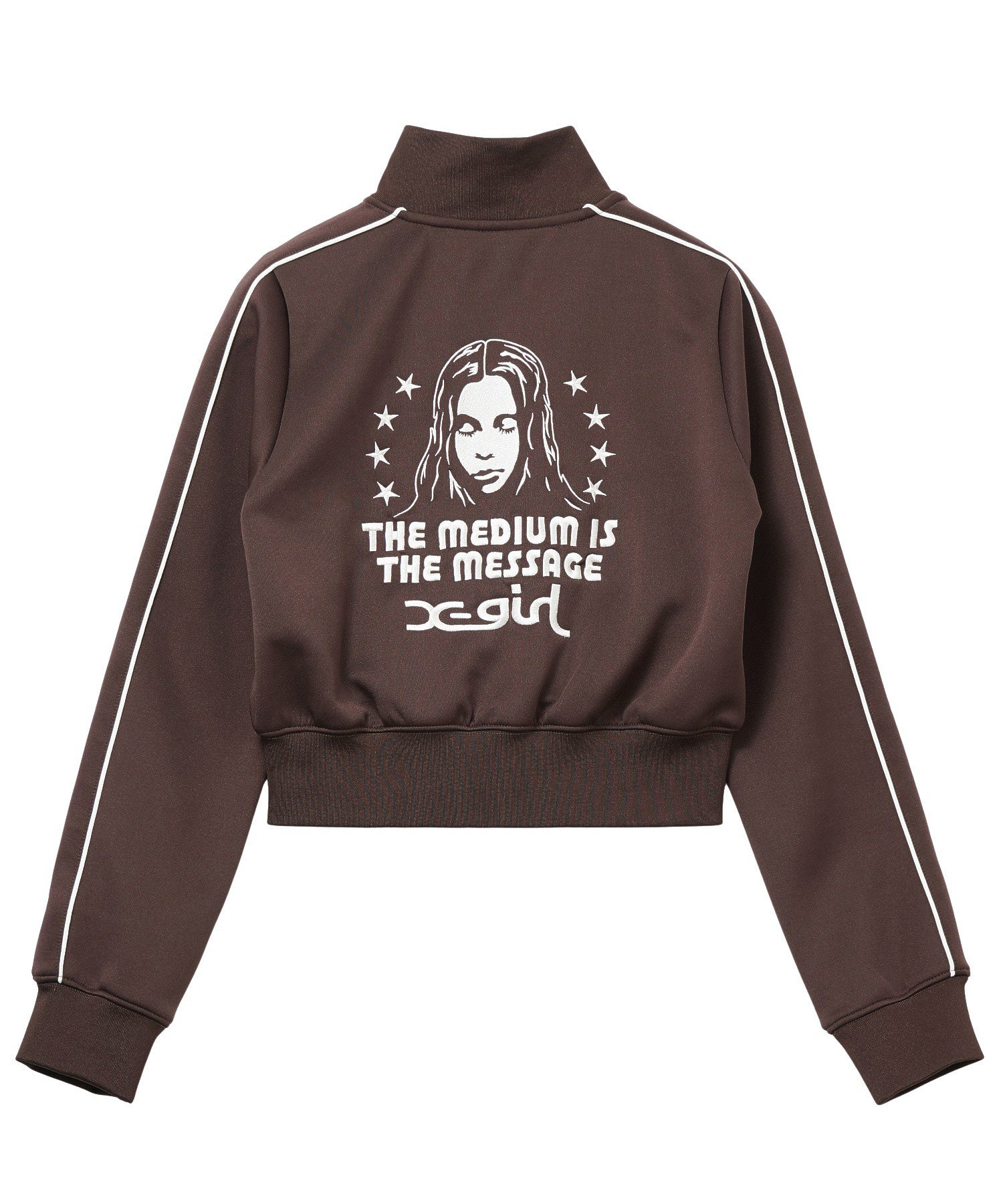 STAR AND FACE COMPACT TRACK JACKET