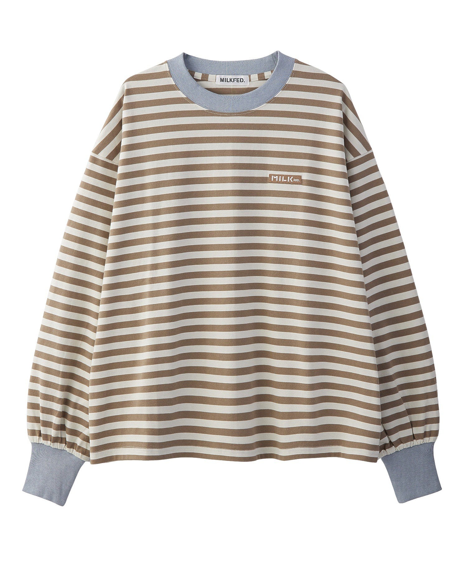 BAR LOGO STRIPED TOP