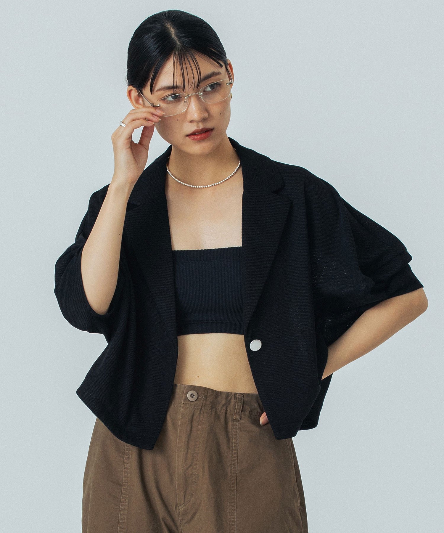 model:167cm 着用サイズ:ONE SIZE