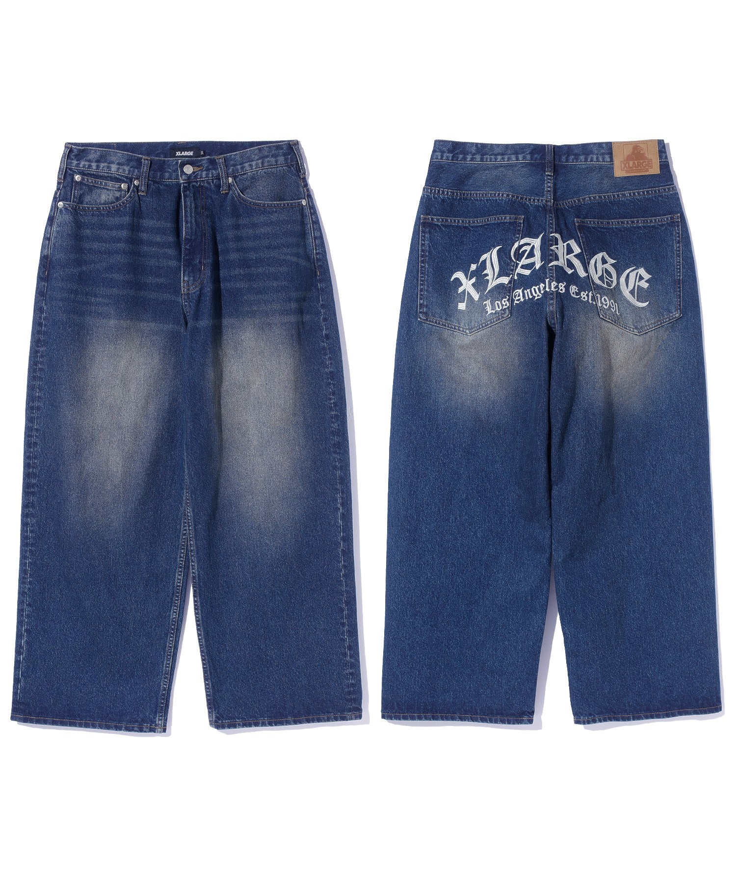 OLD ENGLISH BAGGY DENIM PANTS