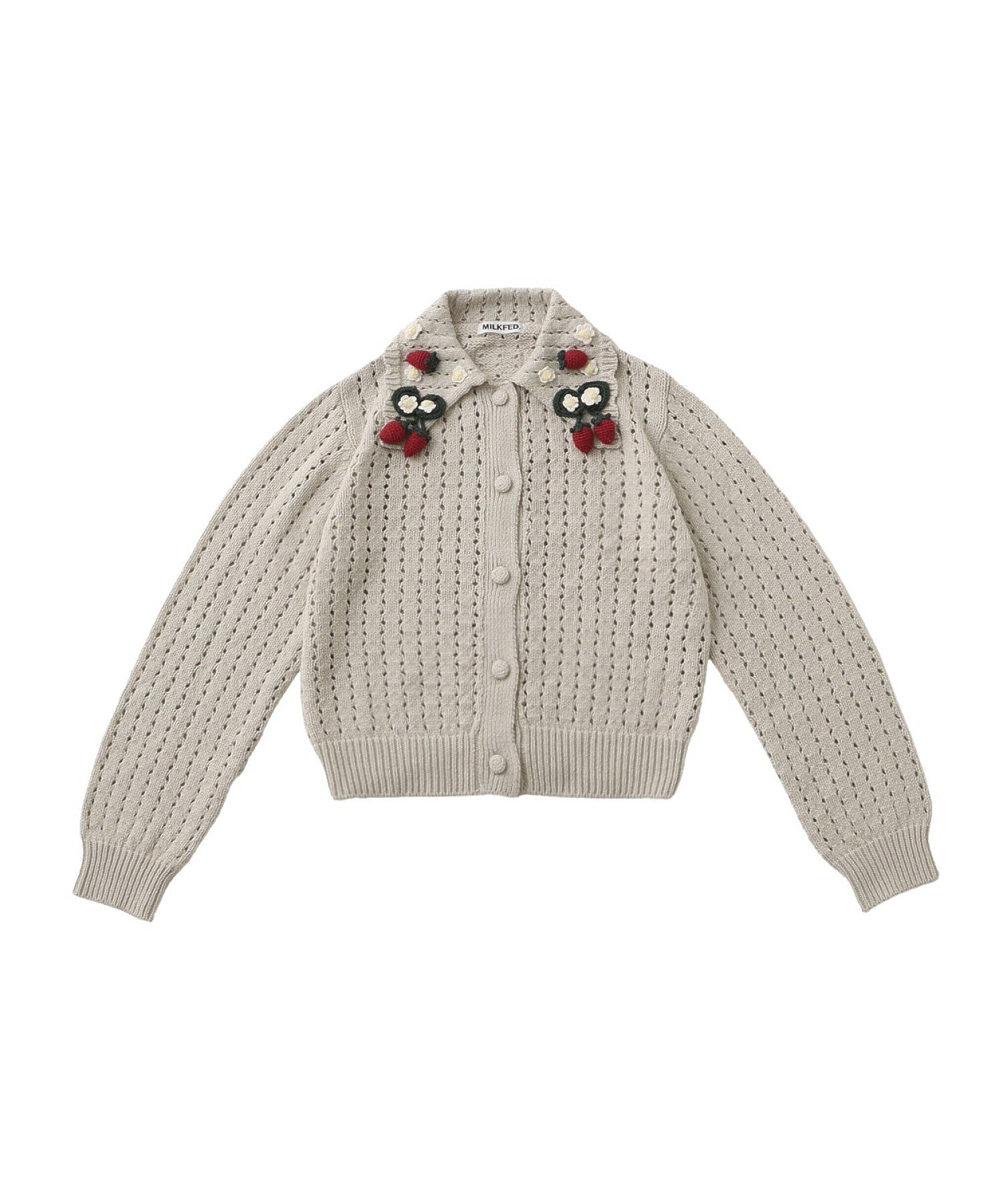 STRAWBERRY KNIT CARDIGAN
