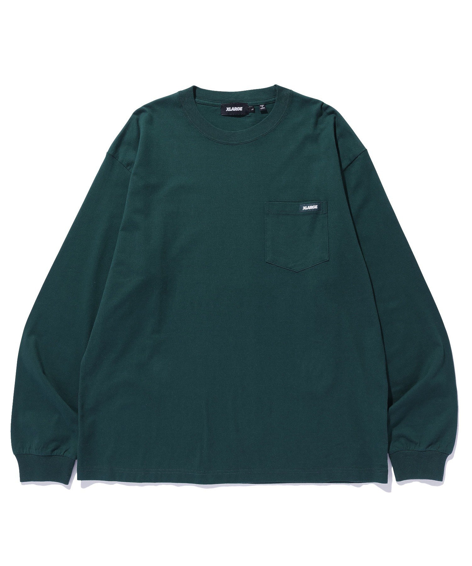 STANDARD LOGO TAG L/S POCKET TEE