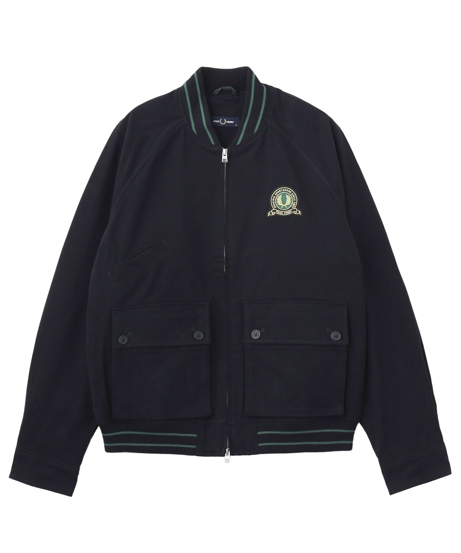 FRED PERRY/フレッドペリー/TENNIS BADGE BOMBER JACKET J1313