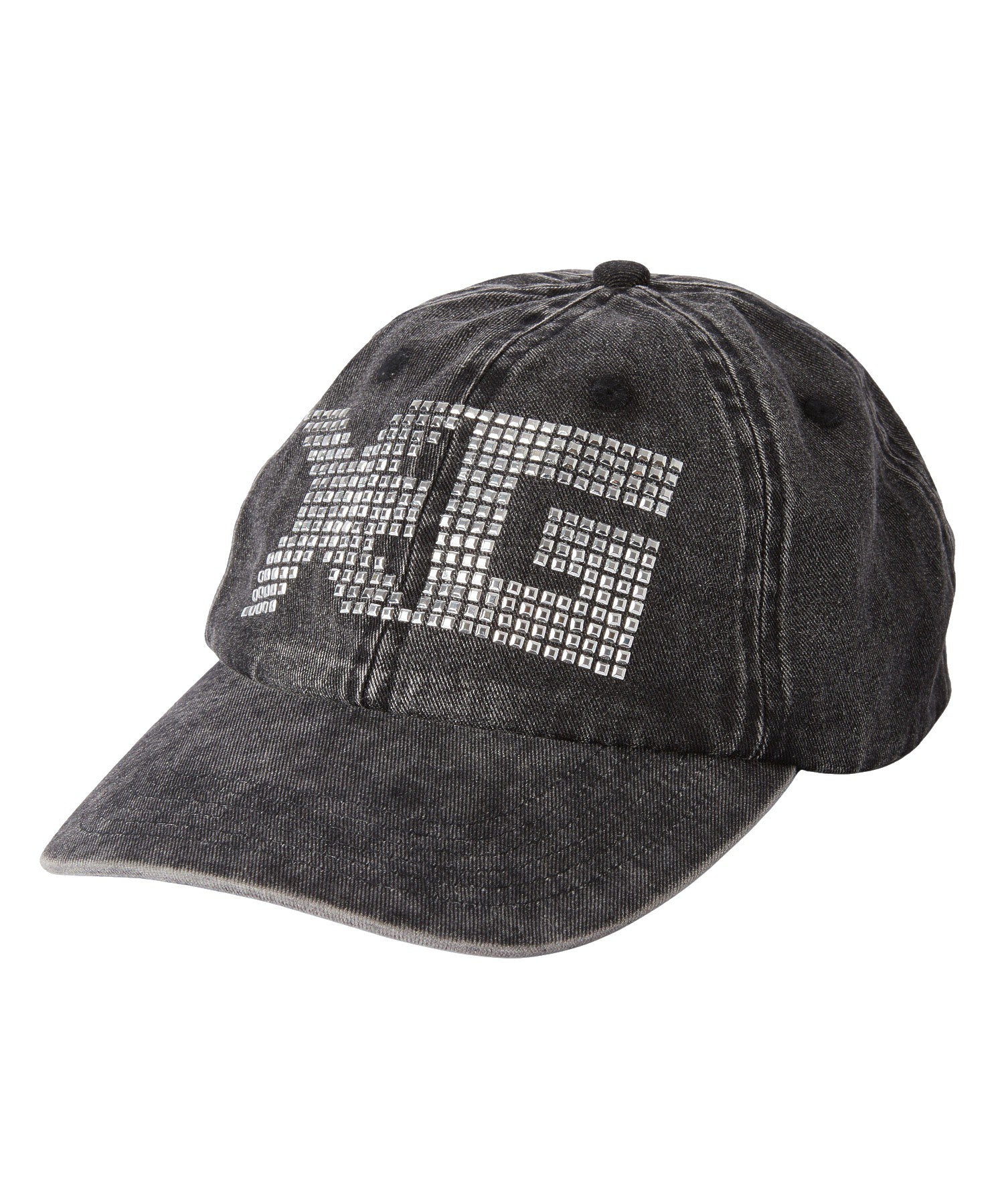 SQUARE STUDDED LOGO 6PANEL CAP