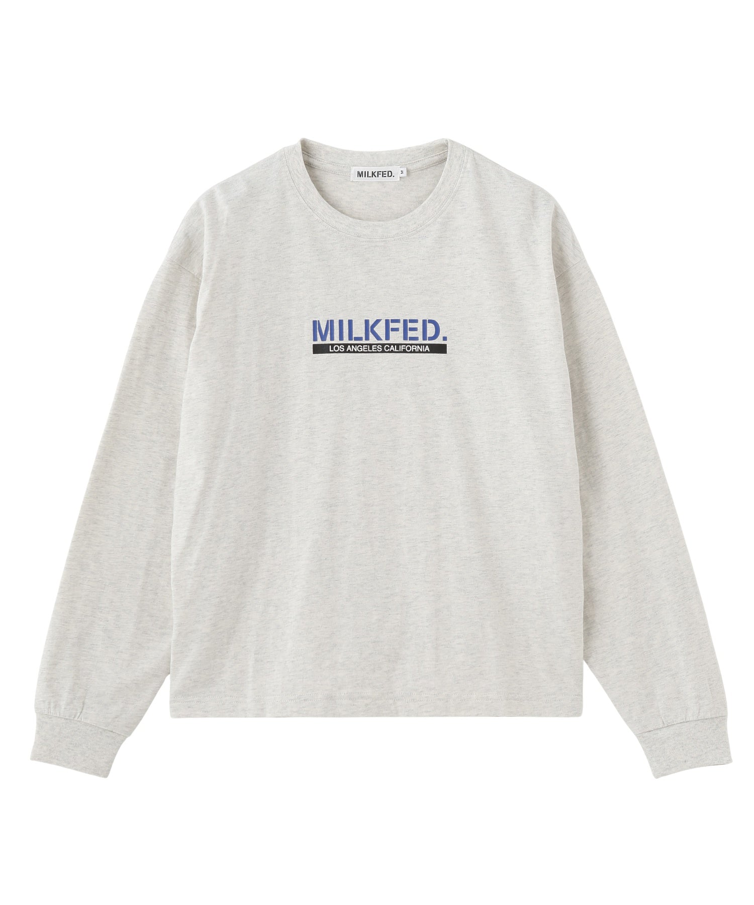 STENCIL CENTER LINE LOGO WIDE L/S TEE