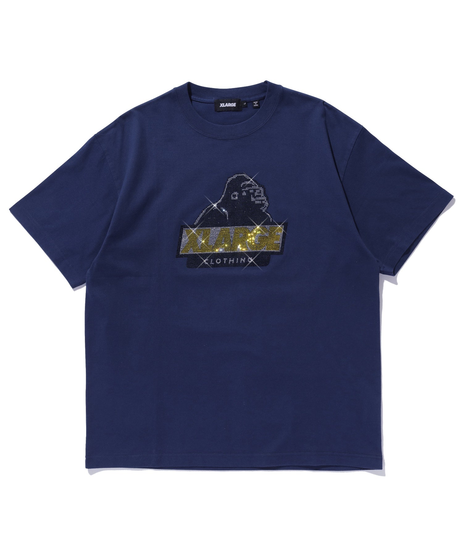 RHINE STONE SLANTED OG S/S TEE