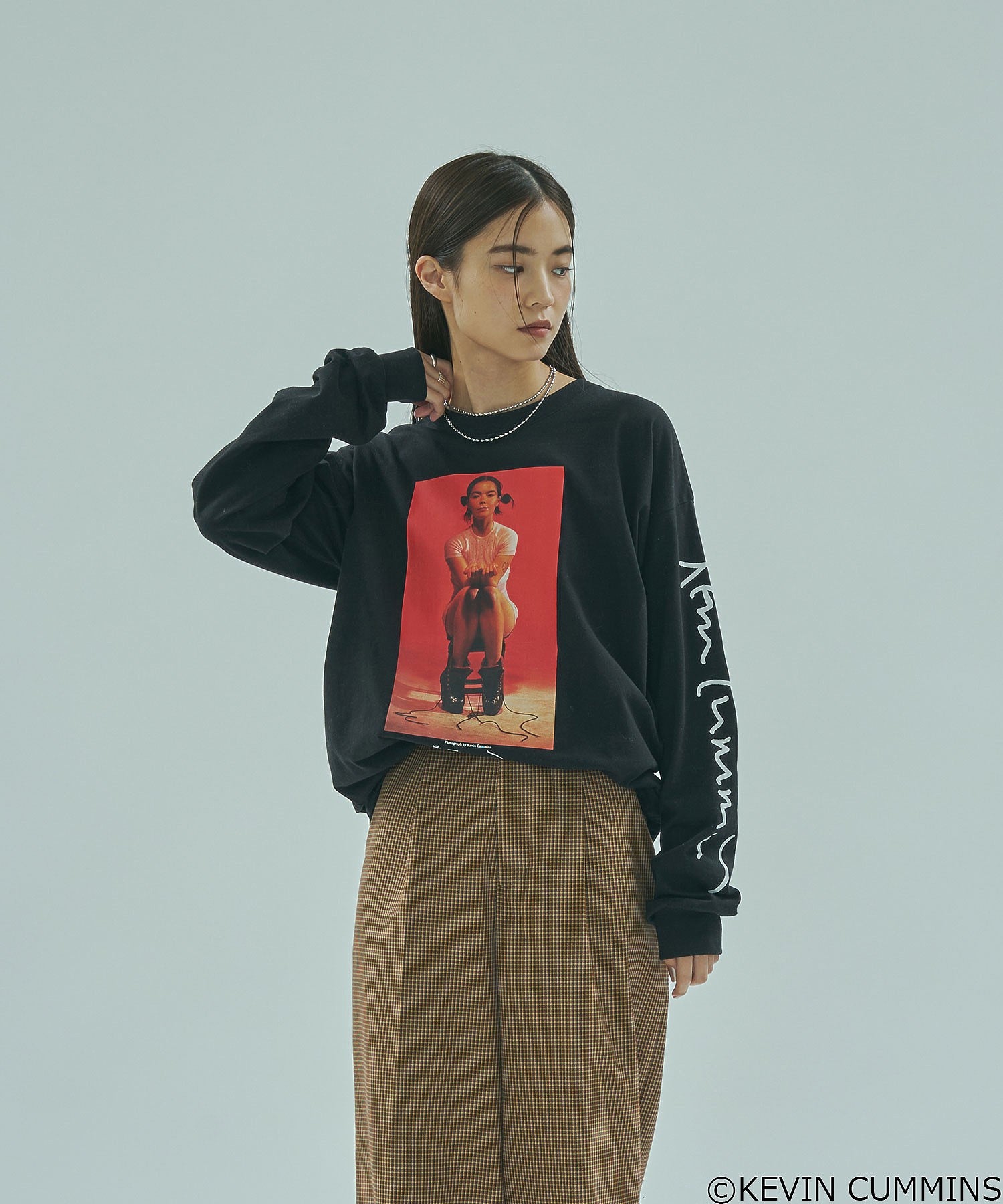 CREOLME/KEVIN CUMMINS PHOTO L/S TEE