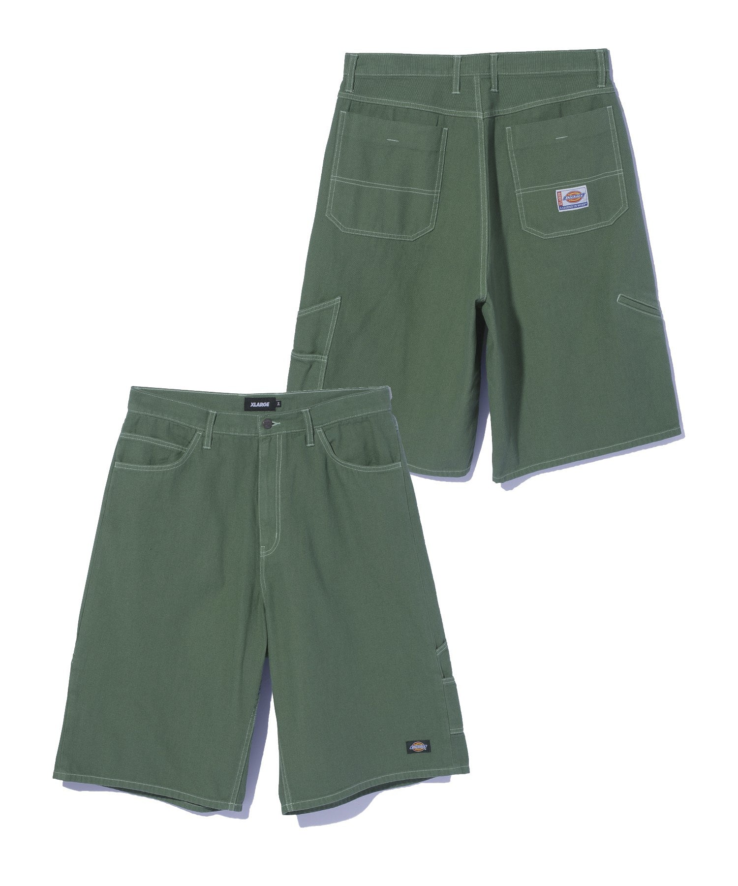 XLARGE×Dickies PAINTER SHORT PANTS