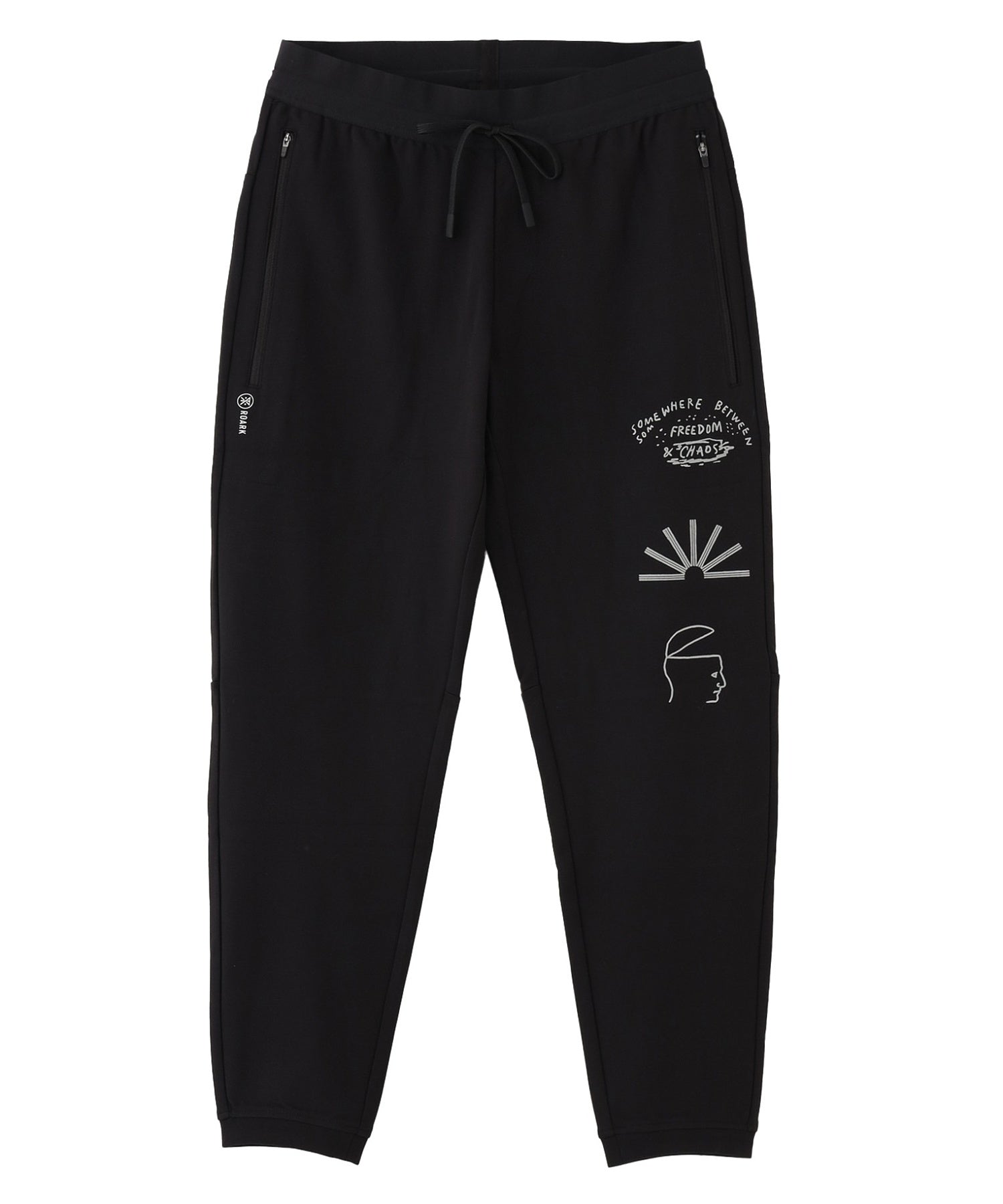 RUN AMOK/ロアーク/EL MORRO FLEECE PANT 2.0 RP334-BLK