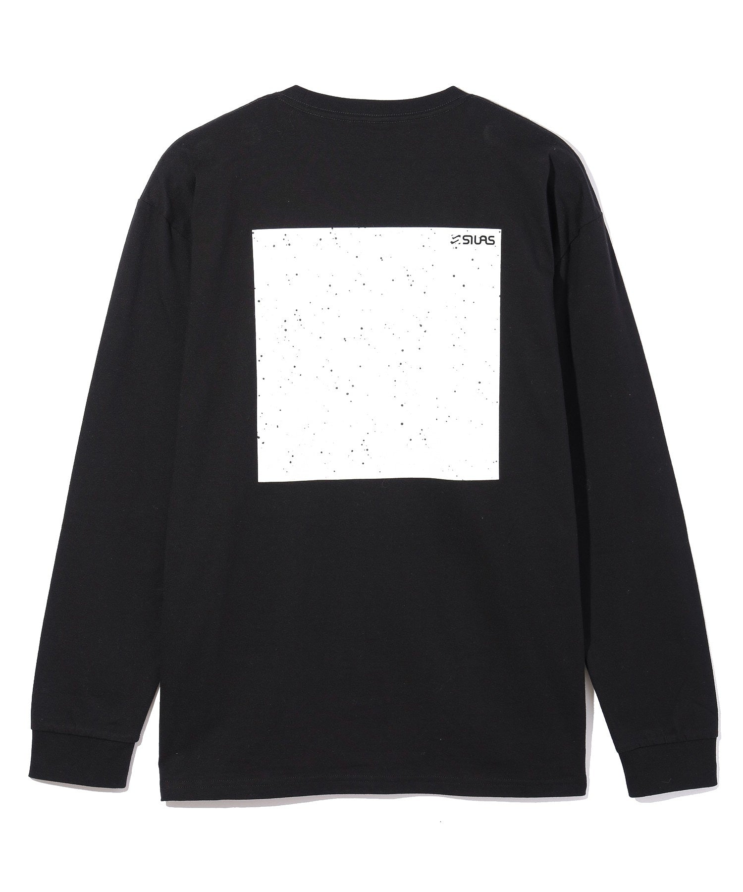 SPUTTERING SQUARE LOGO PRINT L/S TEE