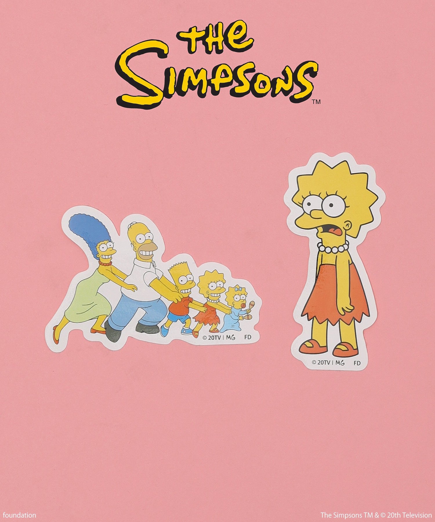 THE SIMPSONS / STICKER