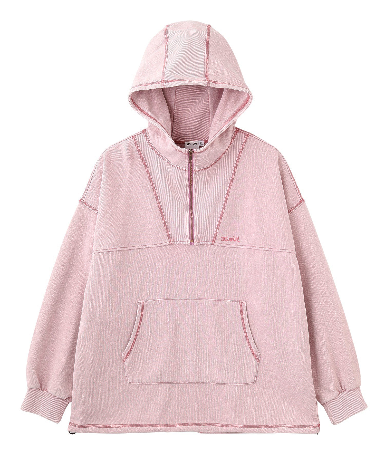 BLEACHED ANORAK SWEAT TOP