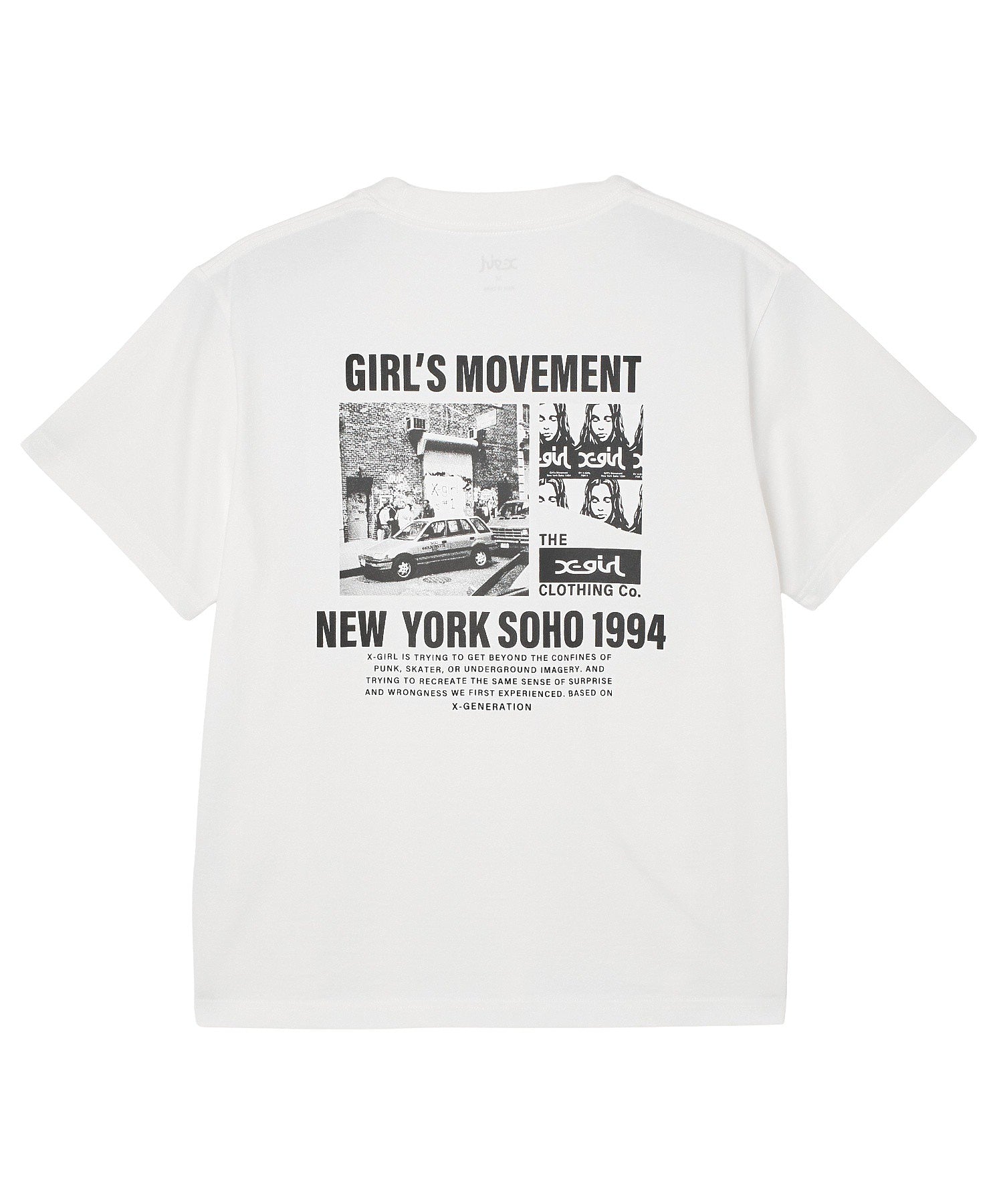 X-girl HISTORY S/S TEE
