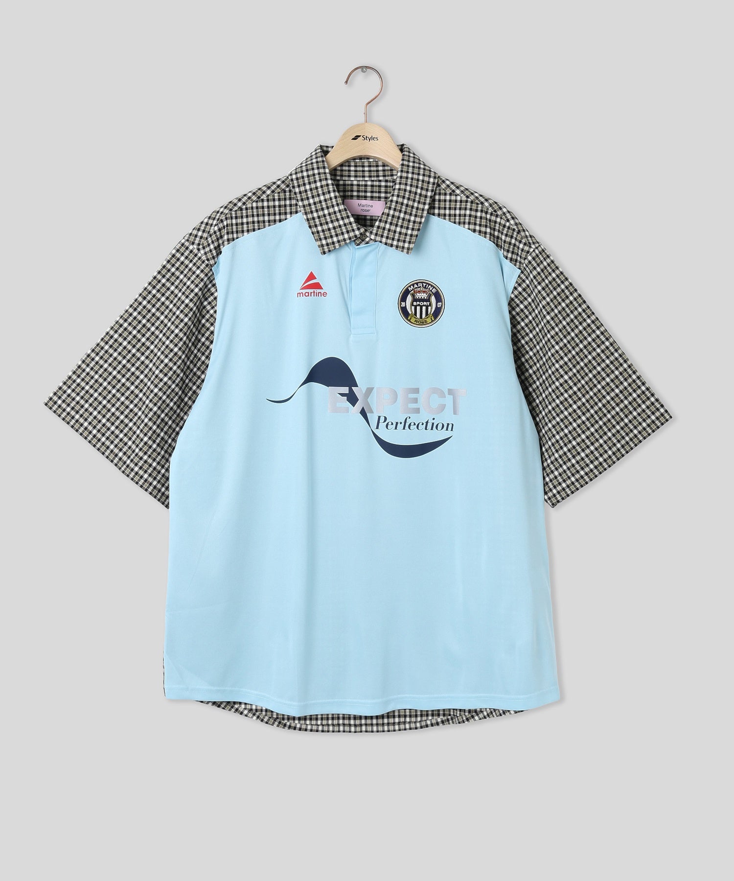 MARTINE ROSE/マーティン ローズ/S/S T-SHIRT POLOSHIRT 493WS41072