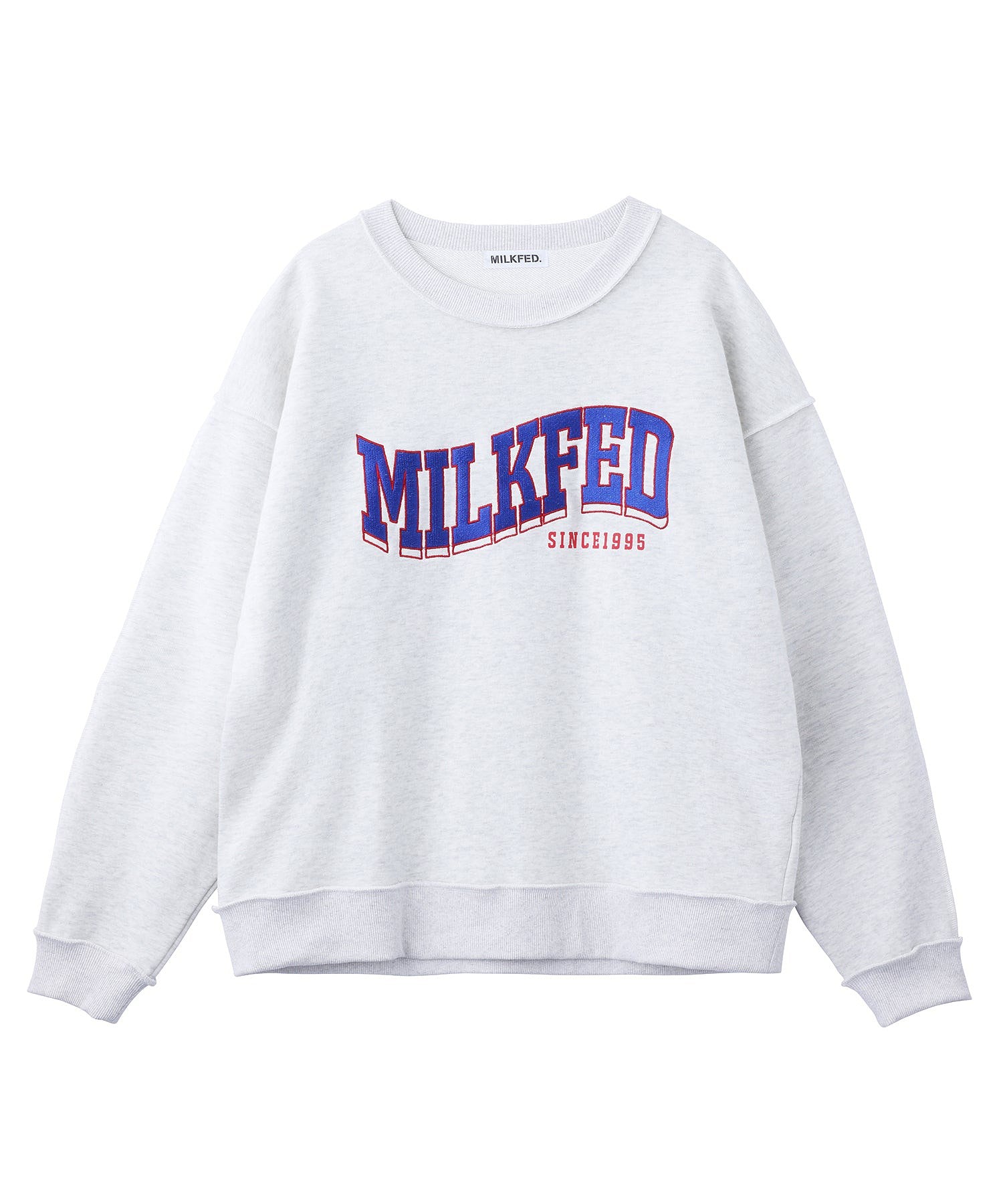 WAVE LOGO SWEAT TOP MILKFED.