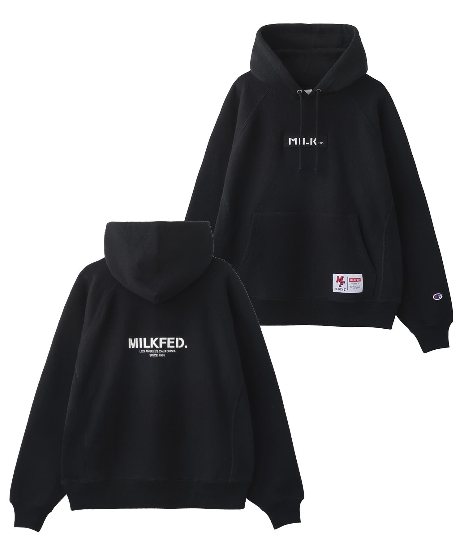 MILKFED.ⅹCHAMPION SWEAT HOODIE