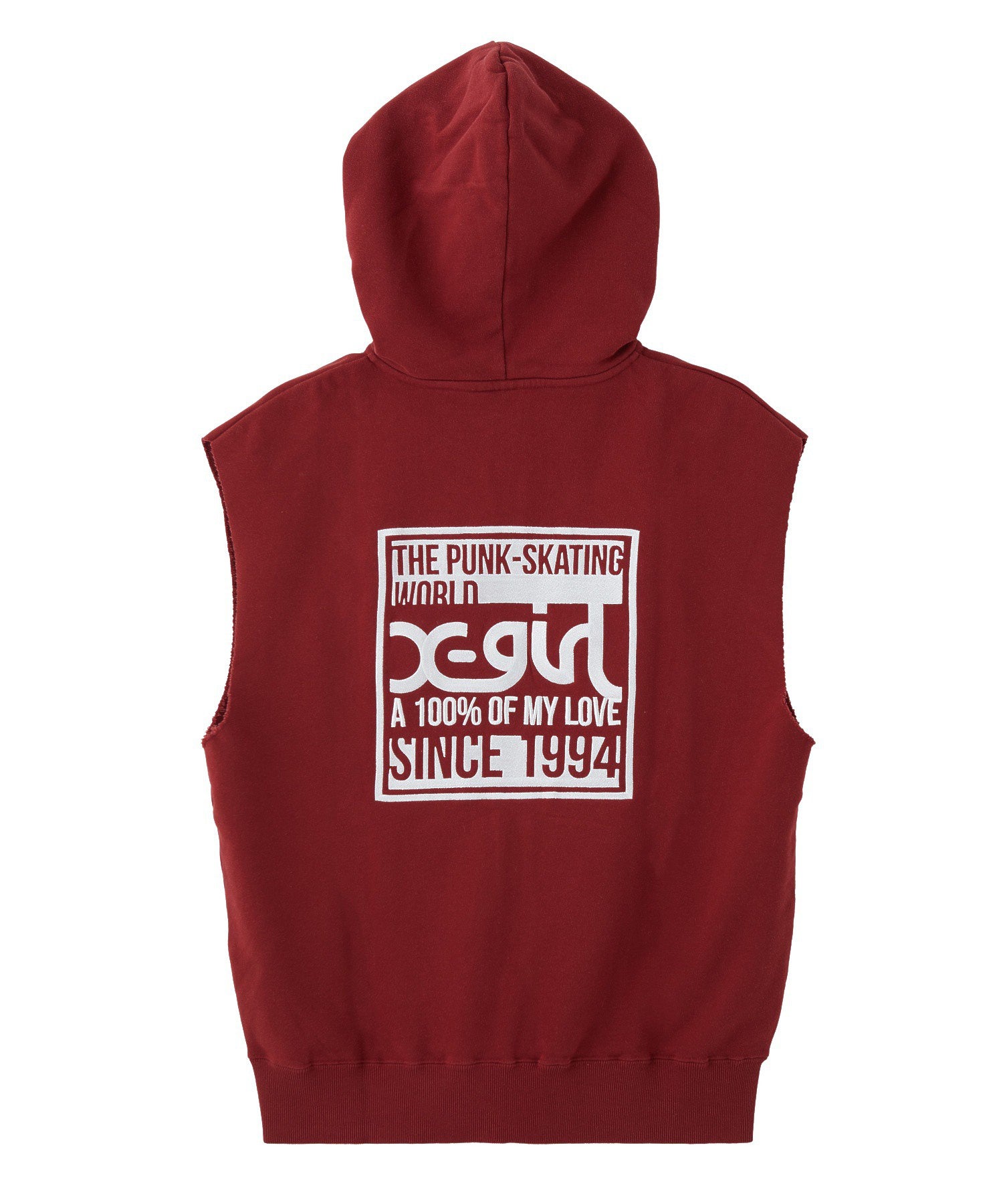 SIGNBOARD LOGO ZIP UP SWEAT VEST